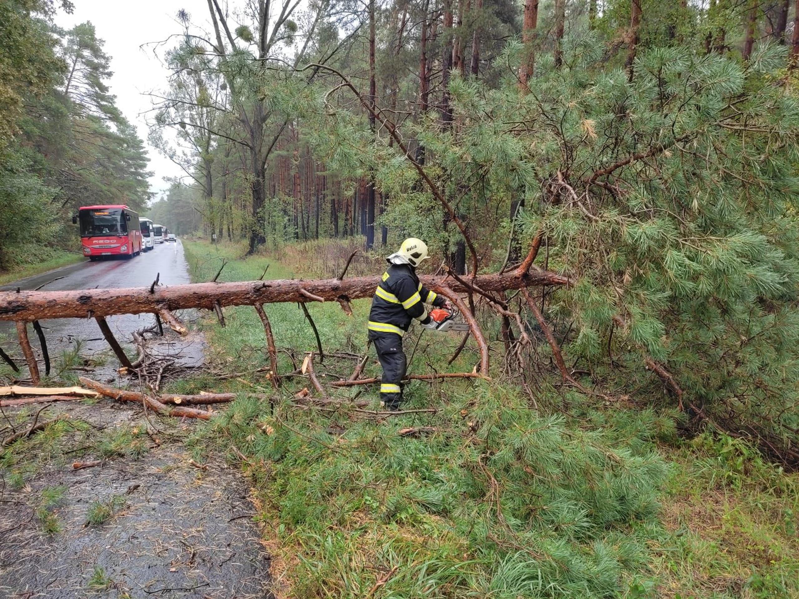 Následky počasia v Bratislavskom kraji.
