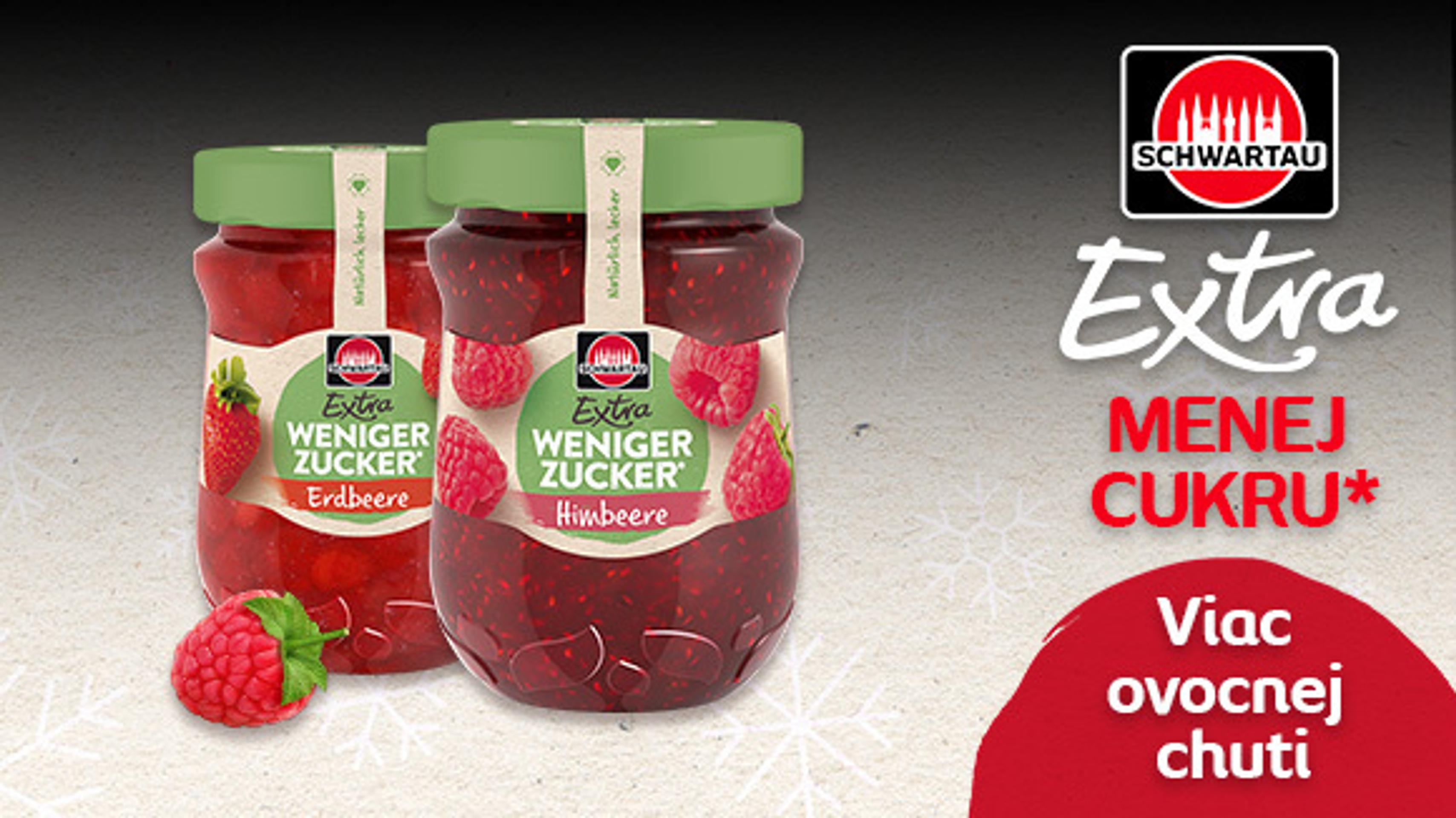 Prémiové džemy Schwartau.