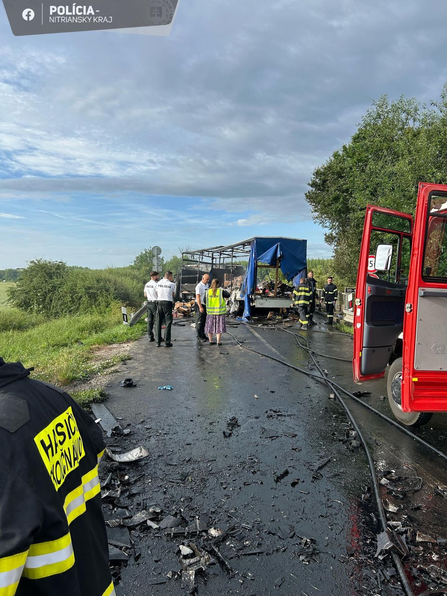 Tragická nehoda pri Kolárove.