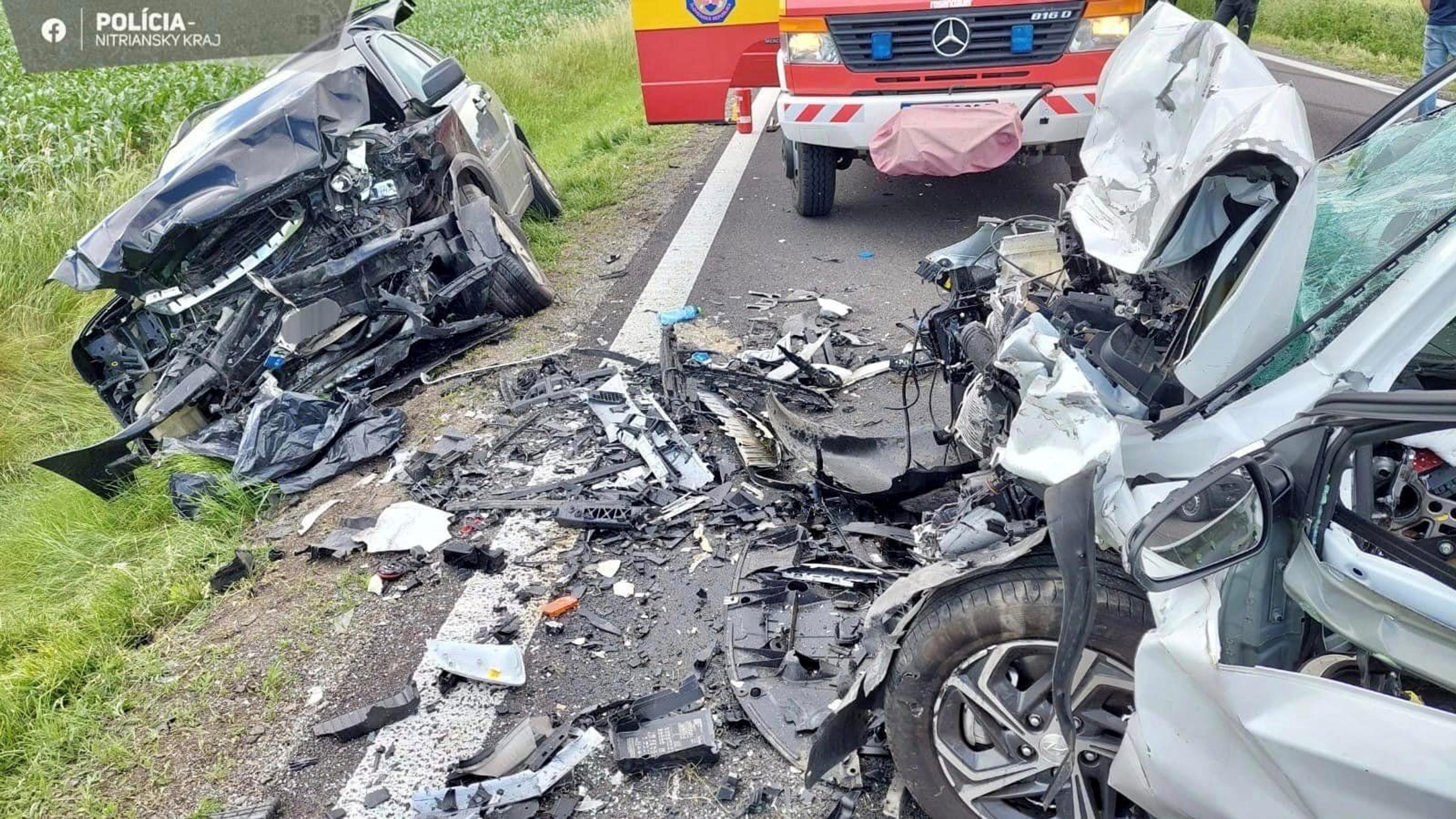 Tragická nehoda pri Nových Zámkoch.