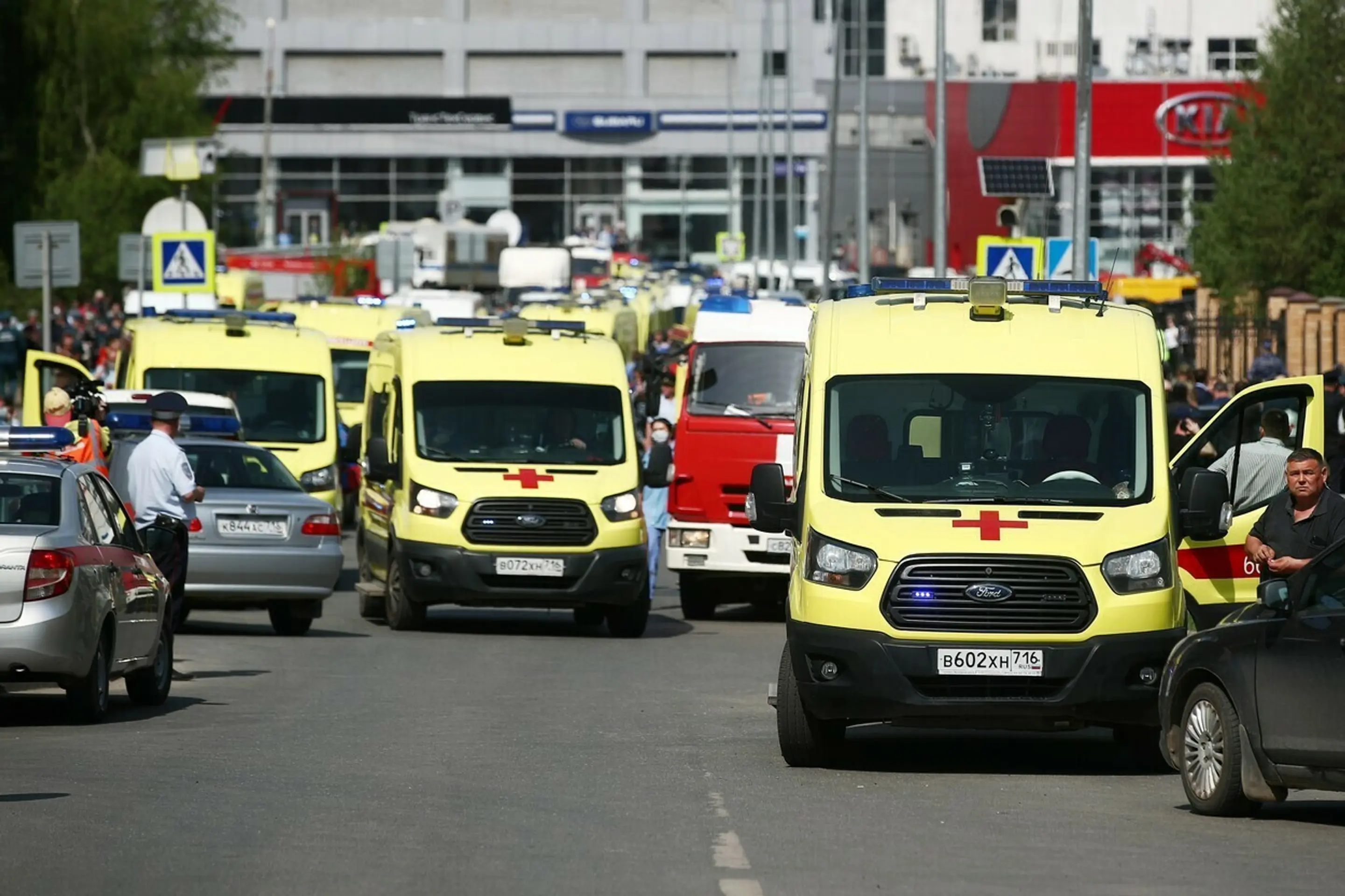 Útok na škole v ruskom Kazani