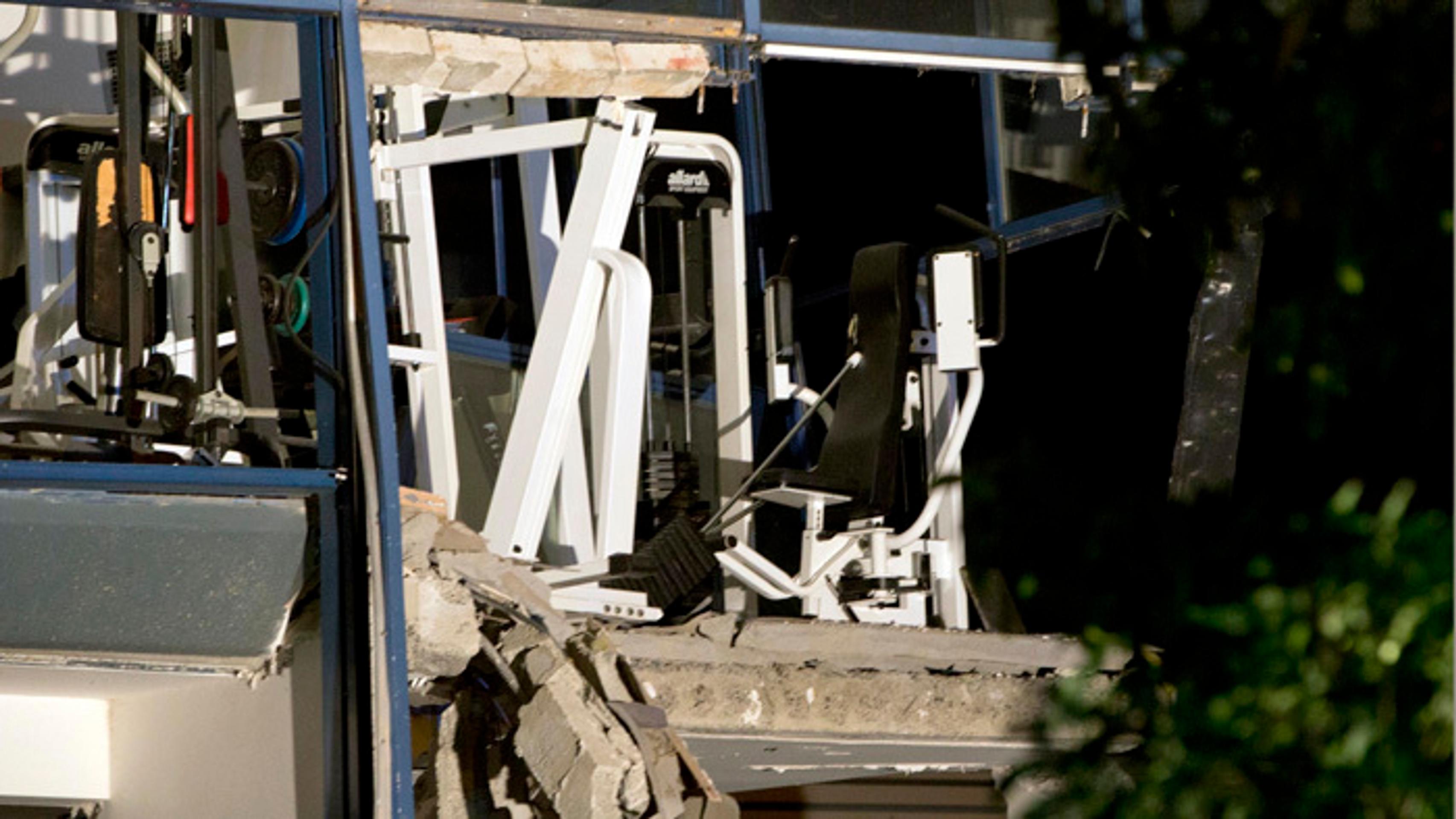 Výbuch v meste Chimay.