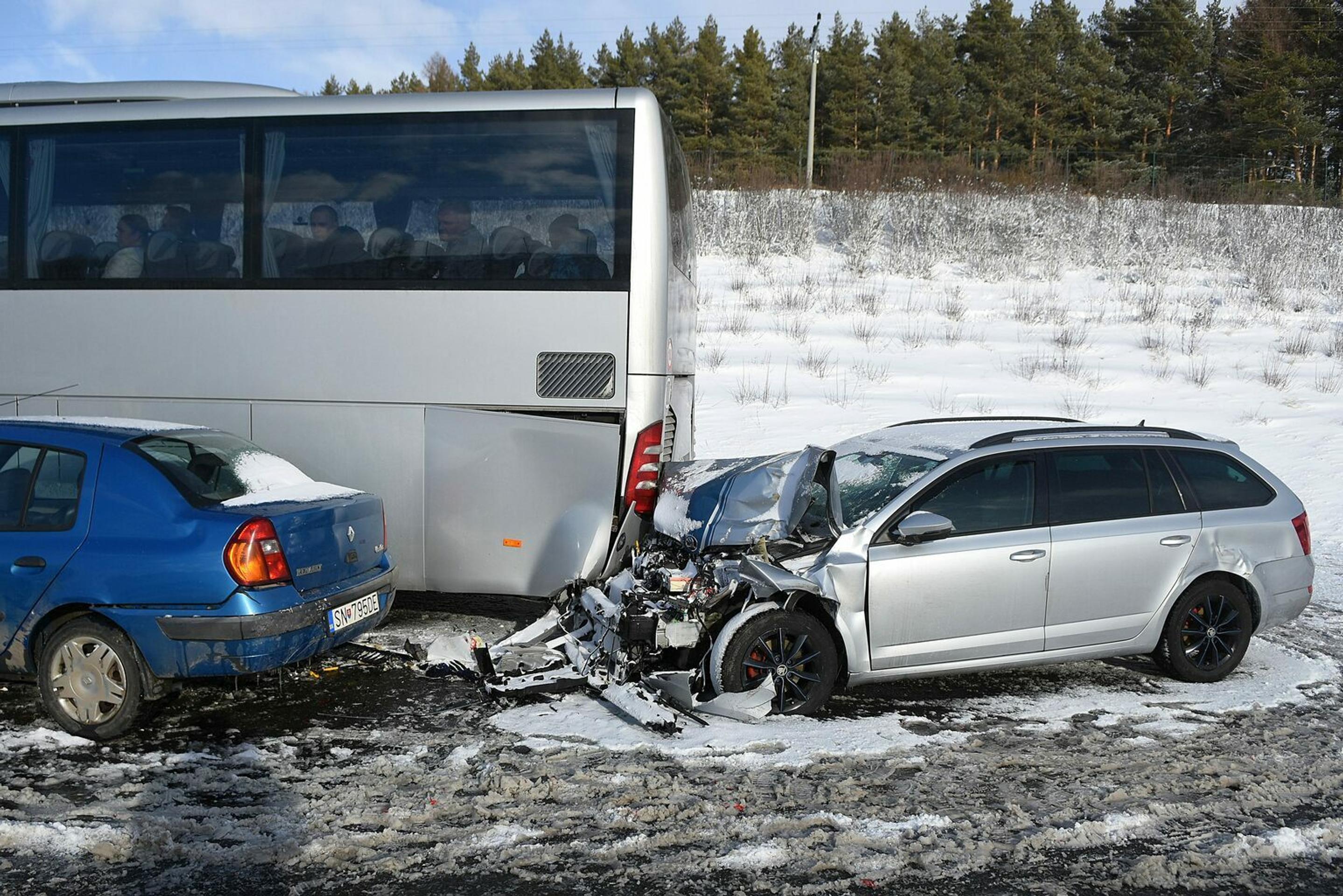 Hromadná nehoda pred Popradom na D1
