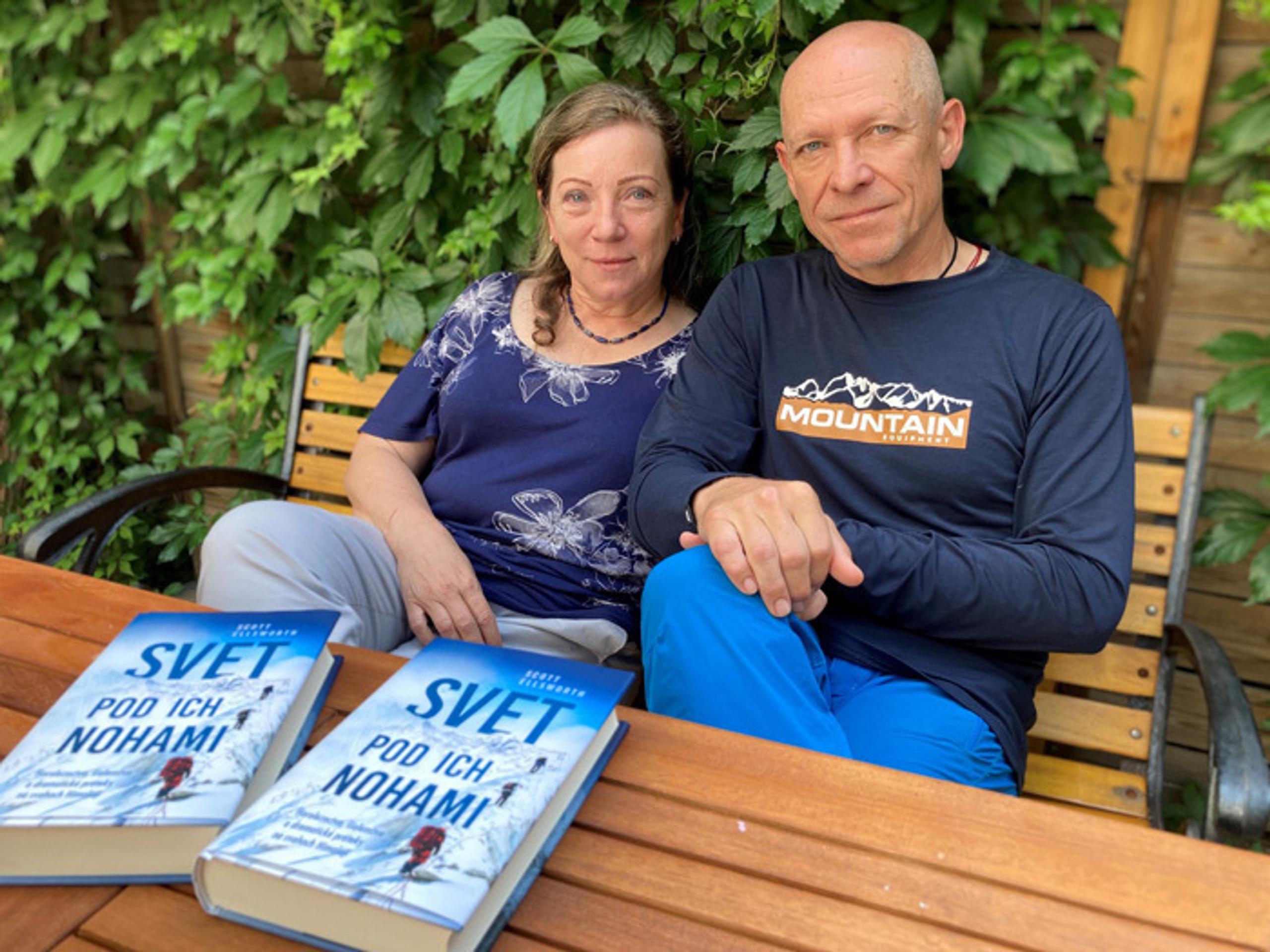 Peter Hámor s manželkou.