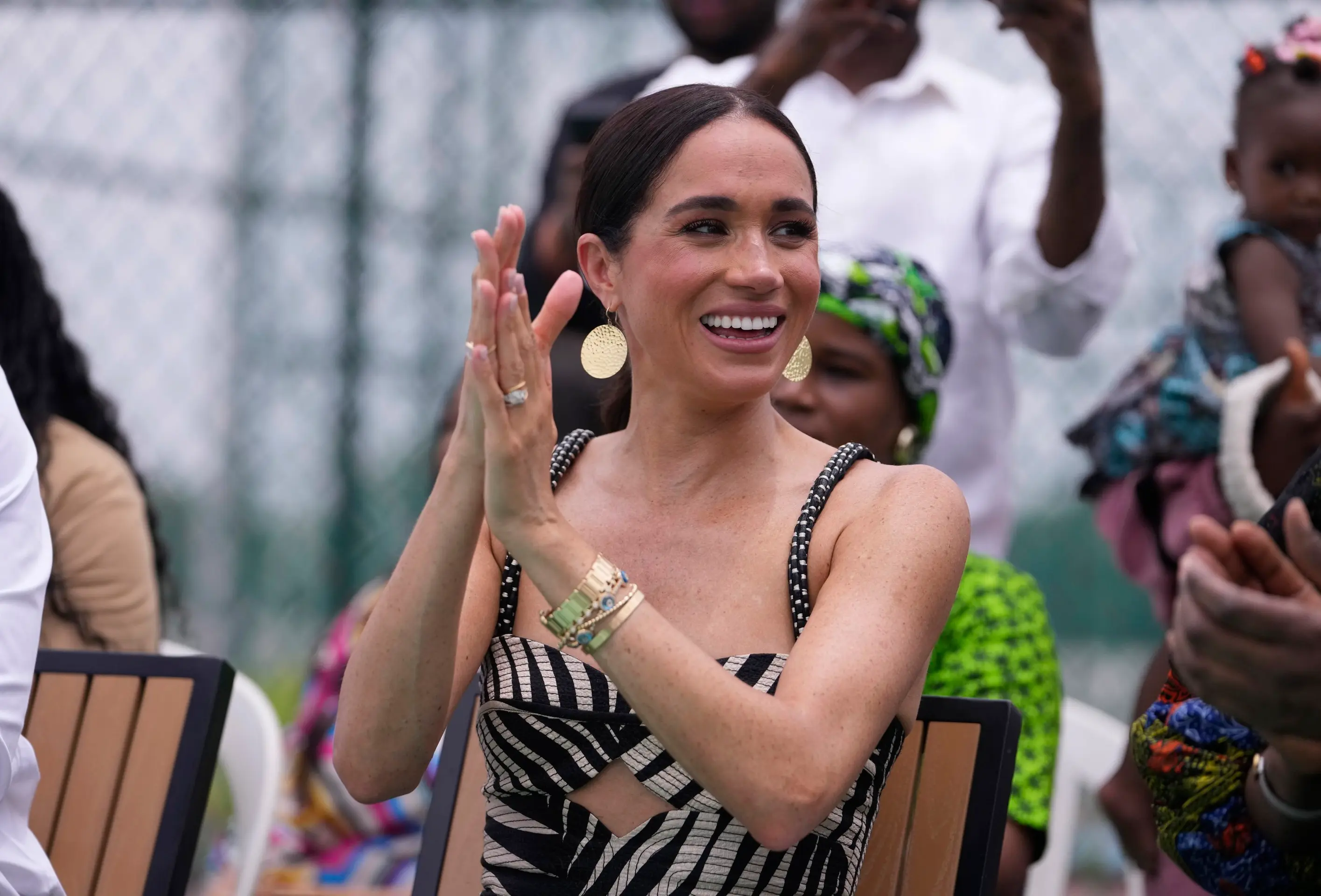 Meghan Markle na turné v Nigérii