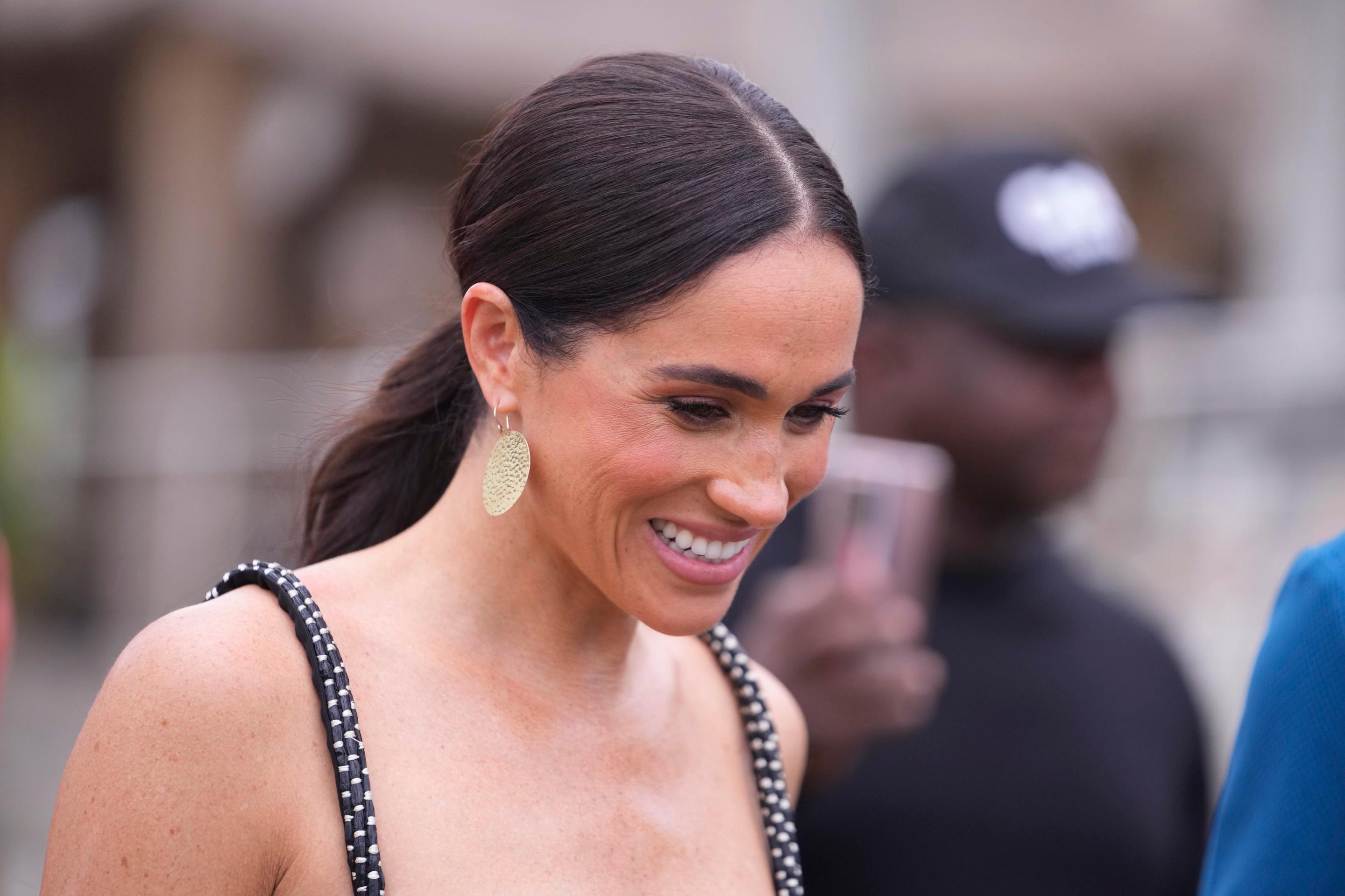 Meghan Markle na turné v Nigérii