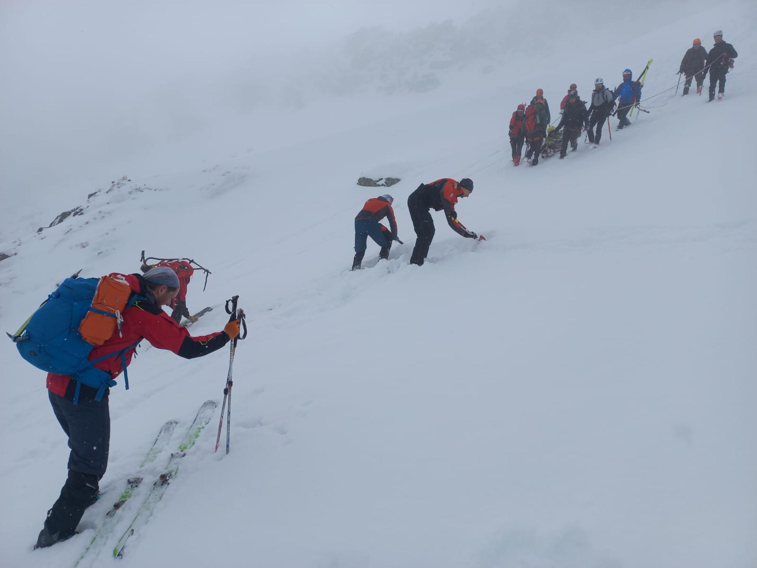 Zásah horských záchranárov