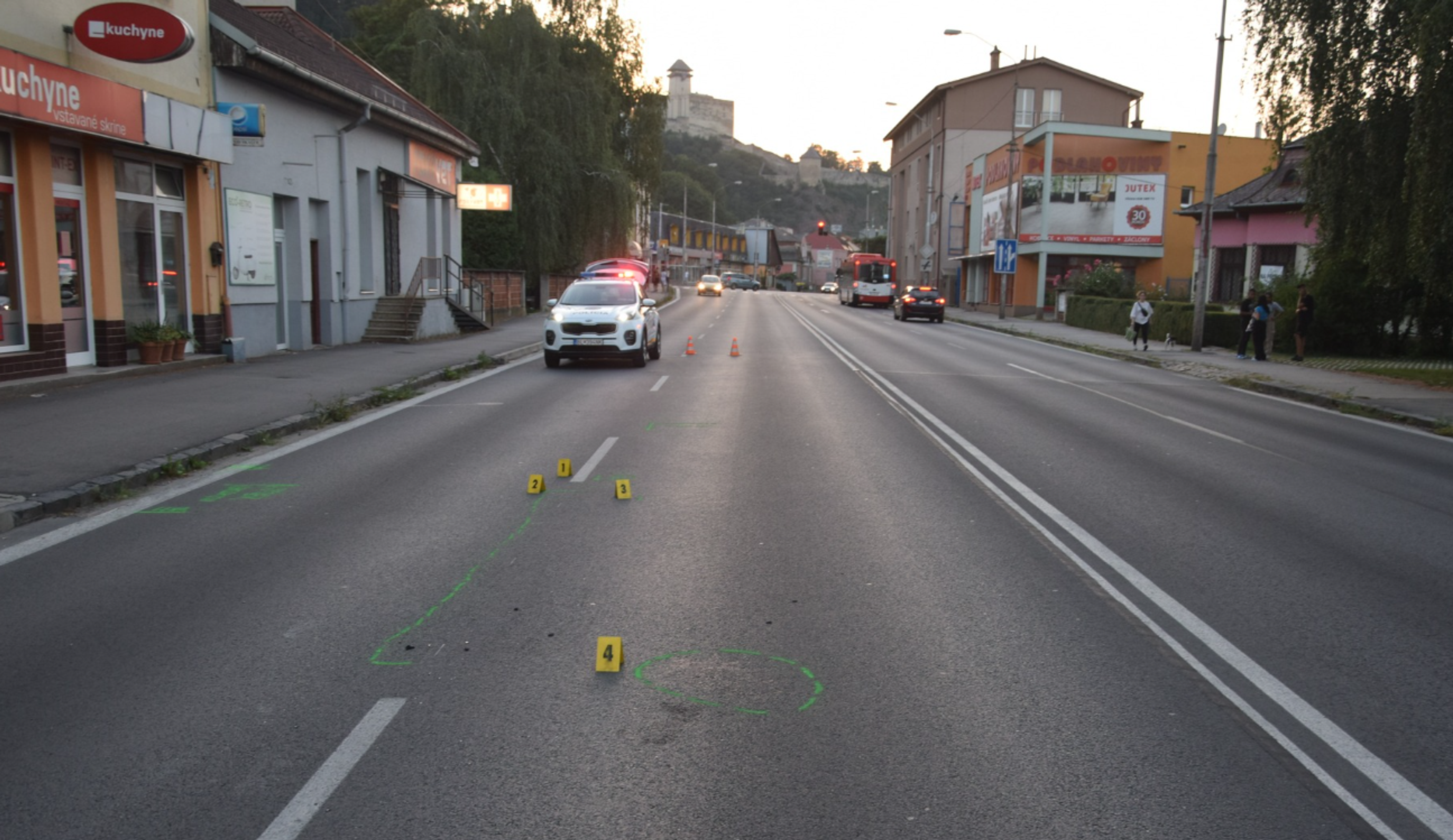 Tragická nehoda v Trenčíne.