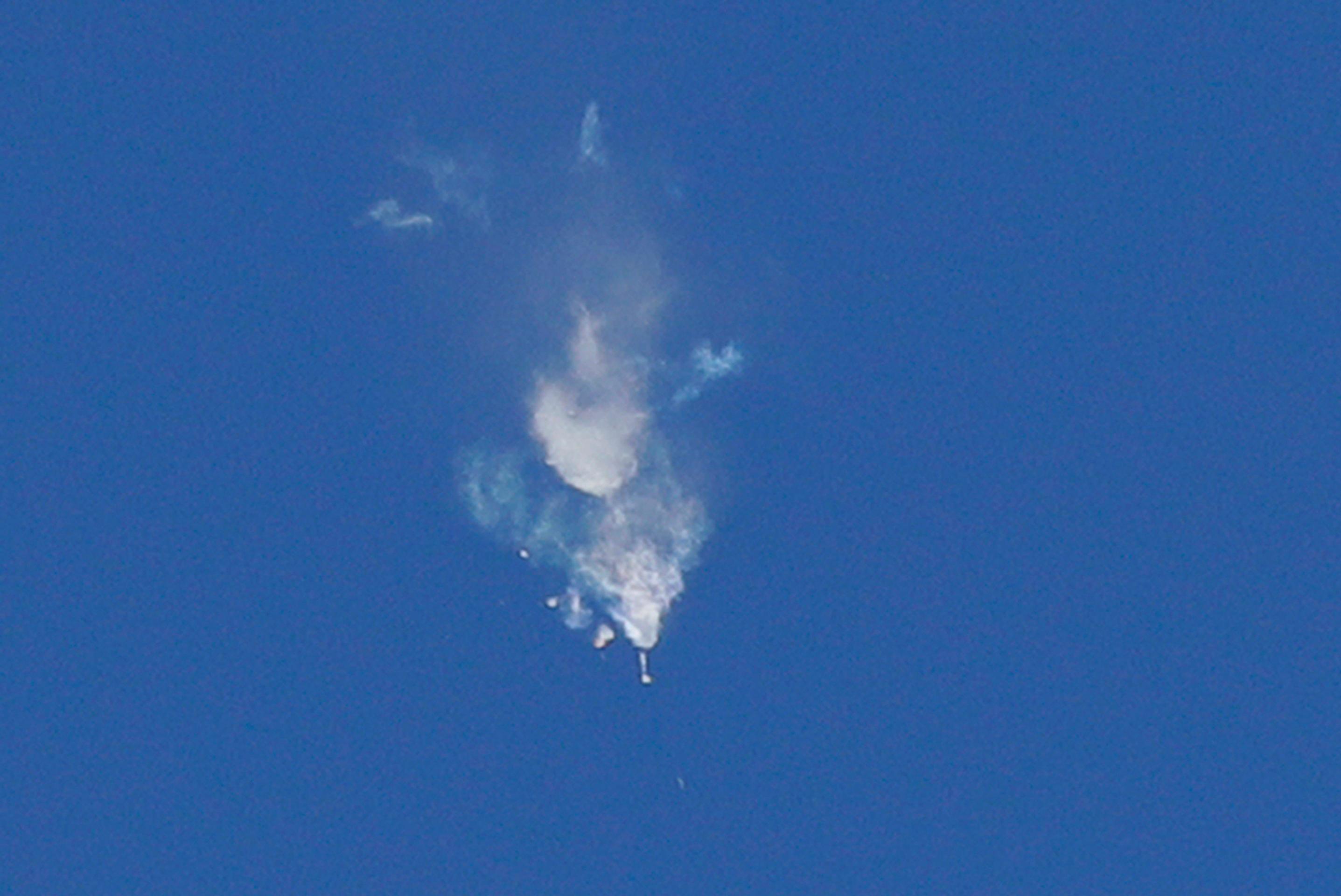 Nevydarený štart rakety Sojuz