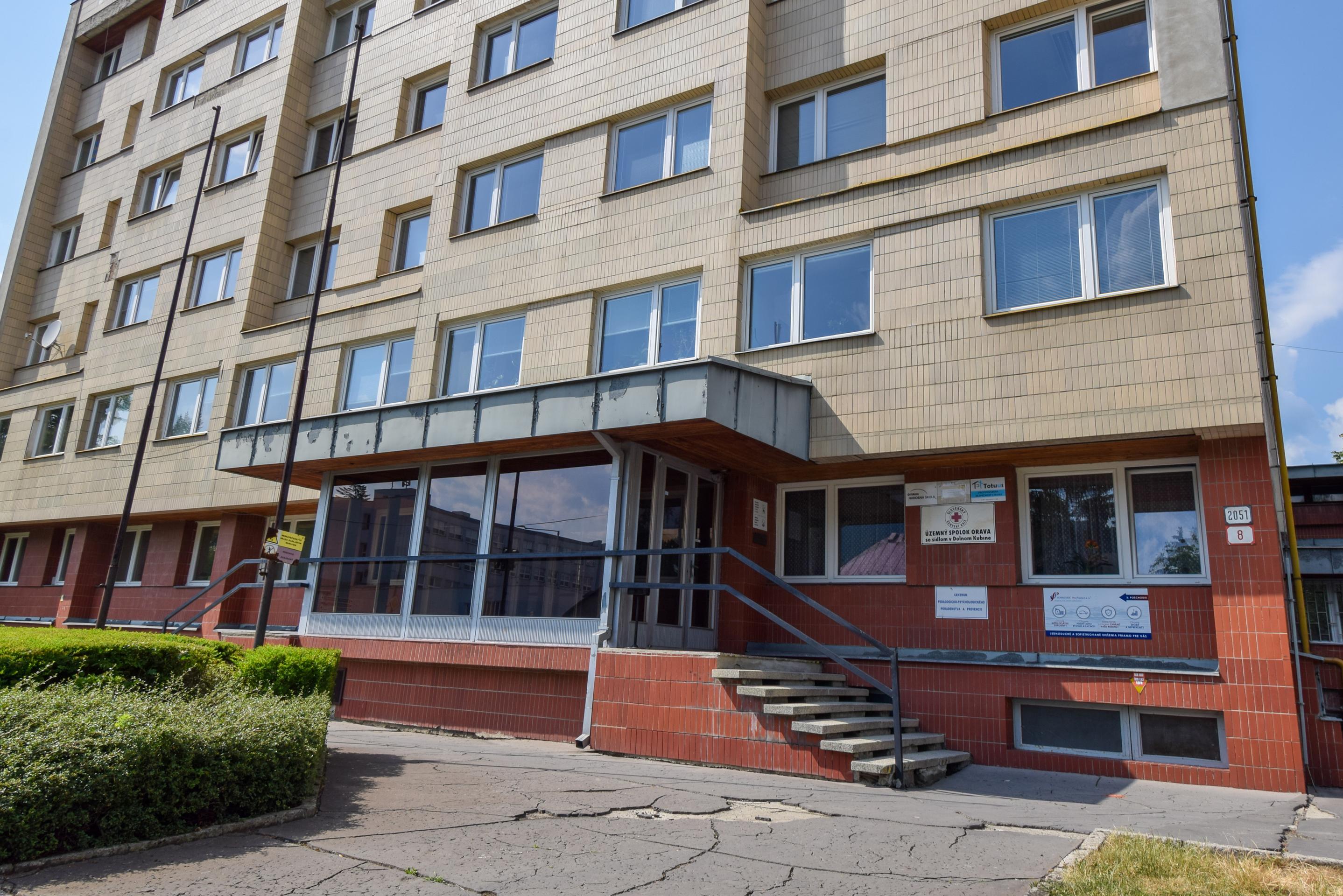 Slovenský Červený kríž v Dolnom Kubíne.