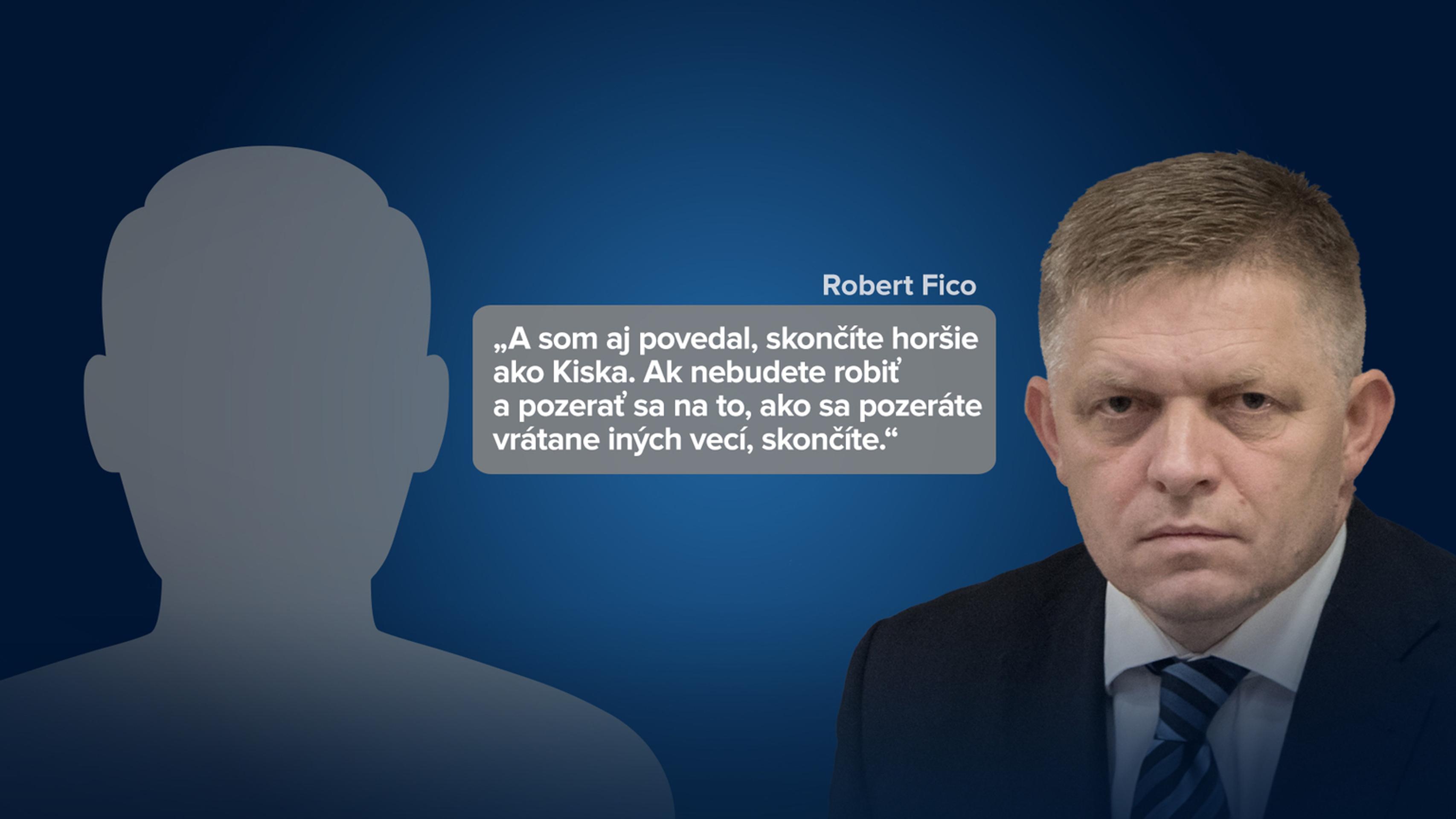 Robert Fico o prezidentke Zuzane Čaputovej. 