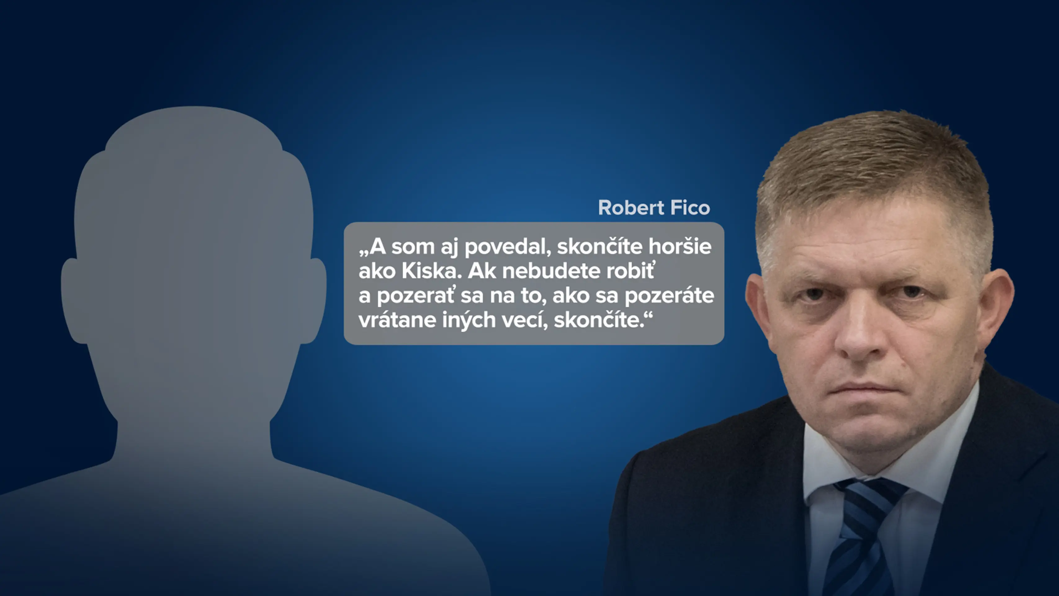 Robert Fico o prezidentke Zuzane Čaputovej. 