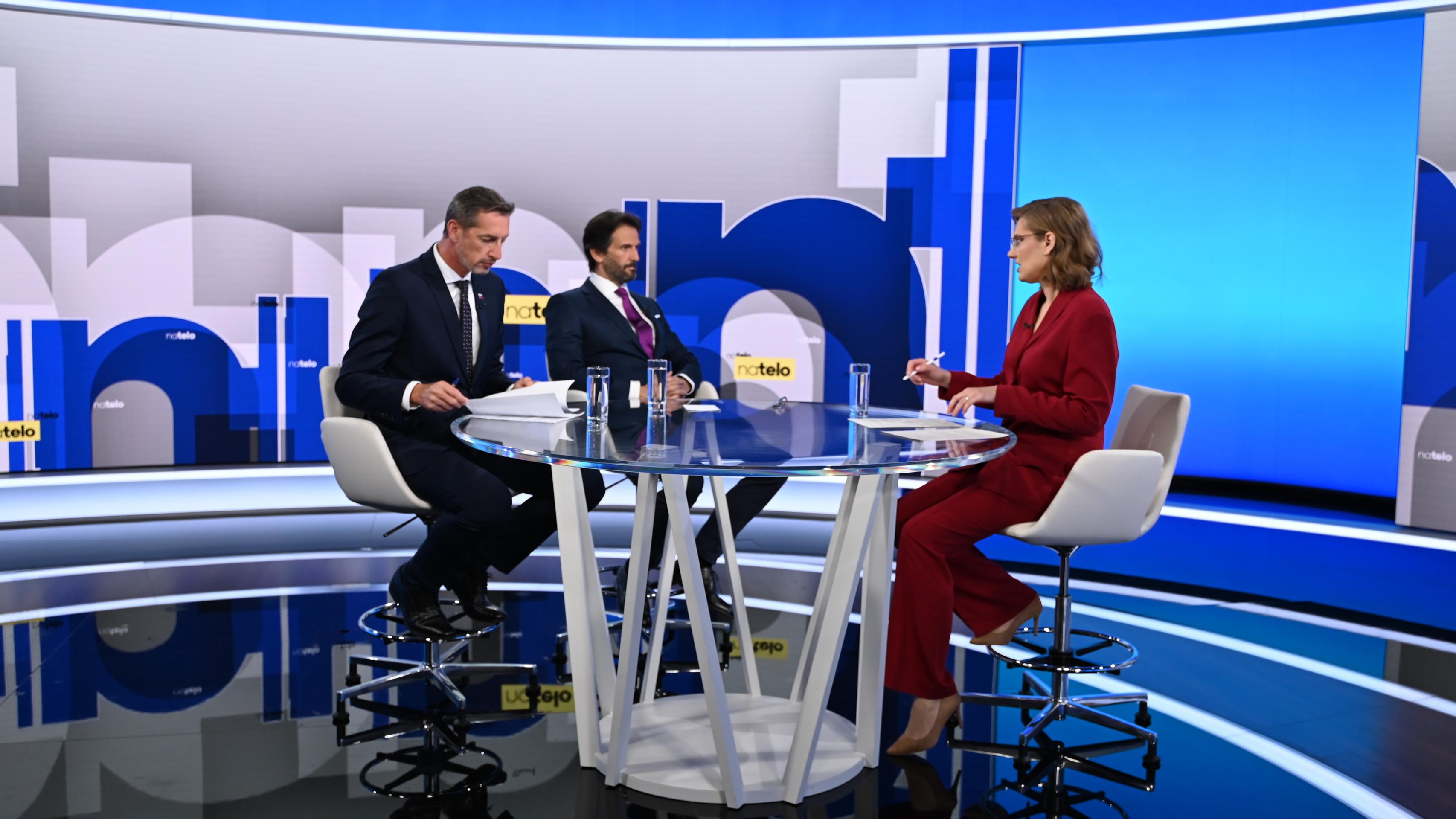 Hosťami relácie Na telo boli Robert Kaliňák a Milan Majerský