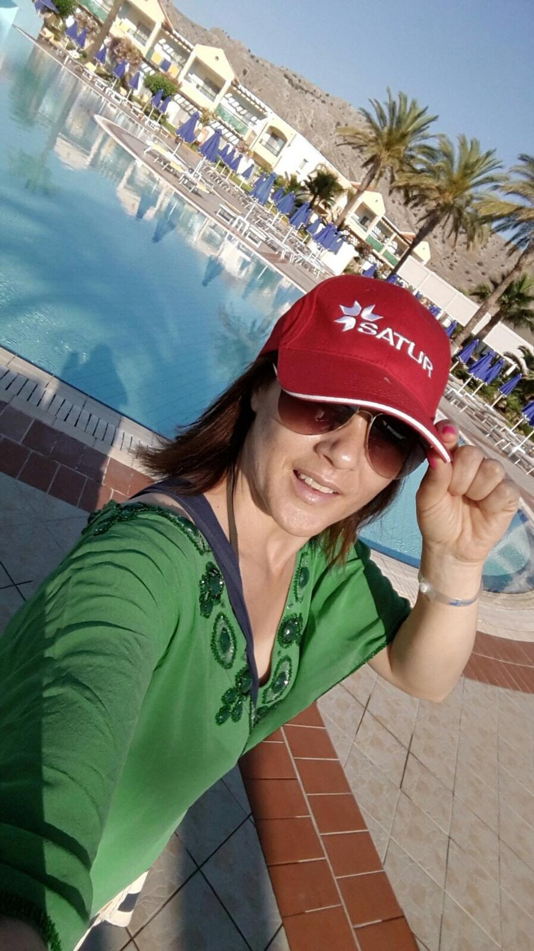 Aďka Poláková na Rhodose