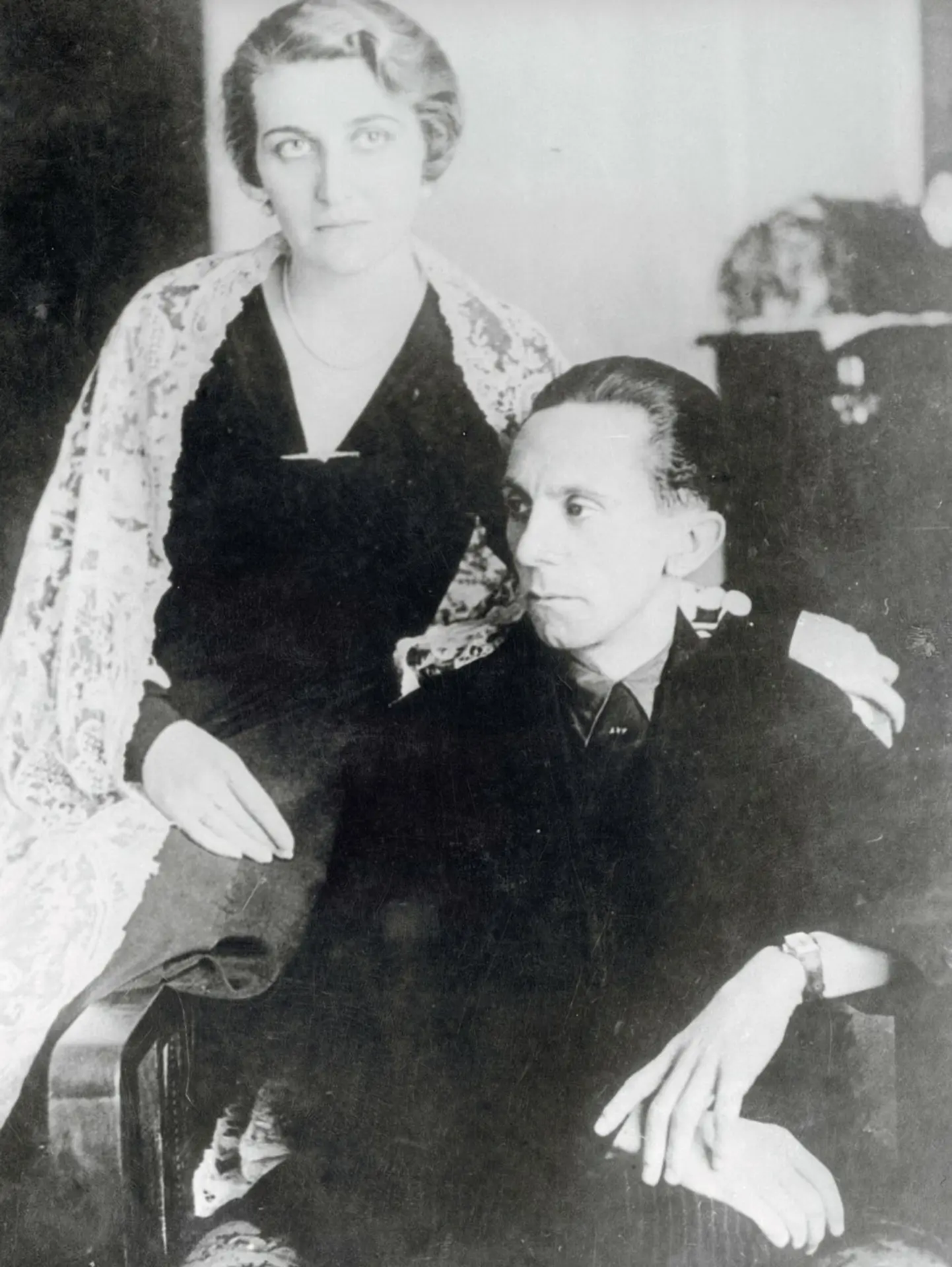 Joseph Goebbels s manžekou Magdou