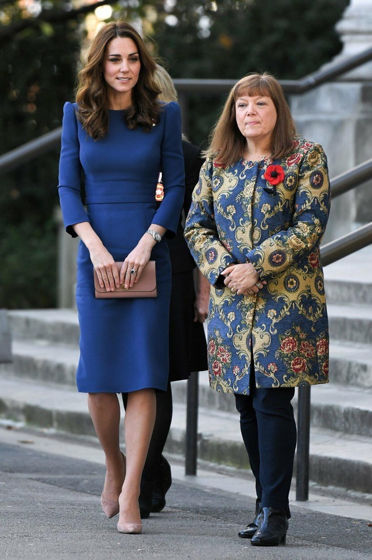 Kate Middleton na návšteve Imperial War Museum v Londýne