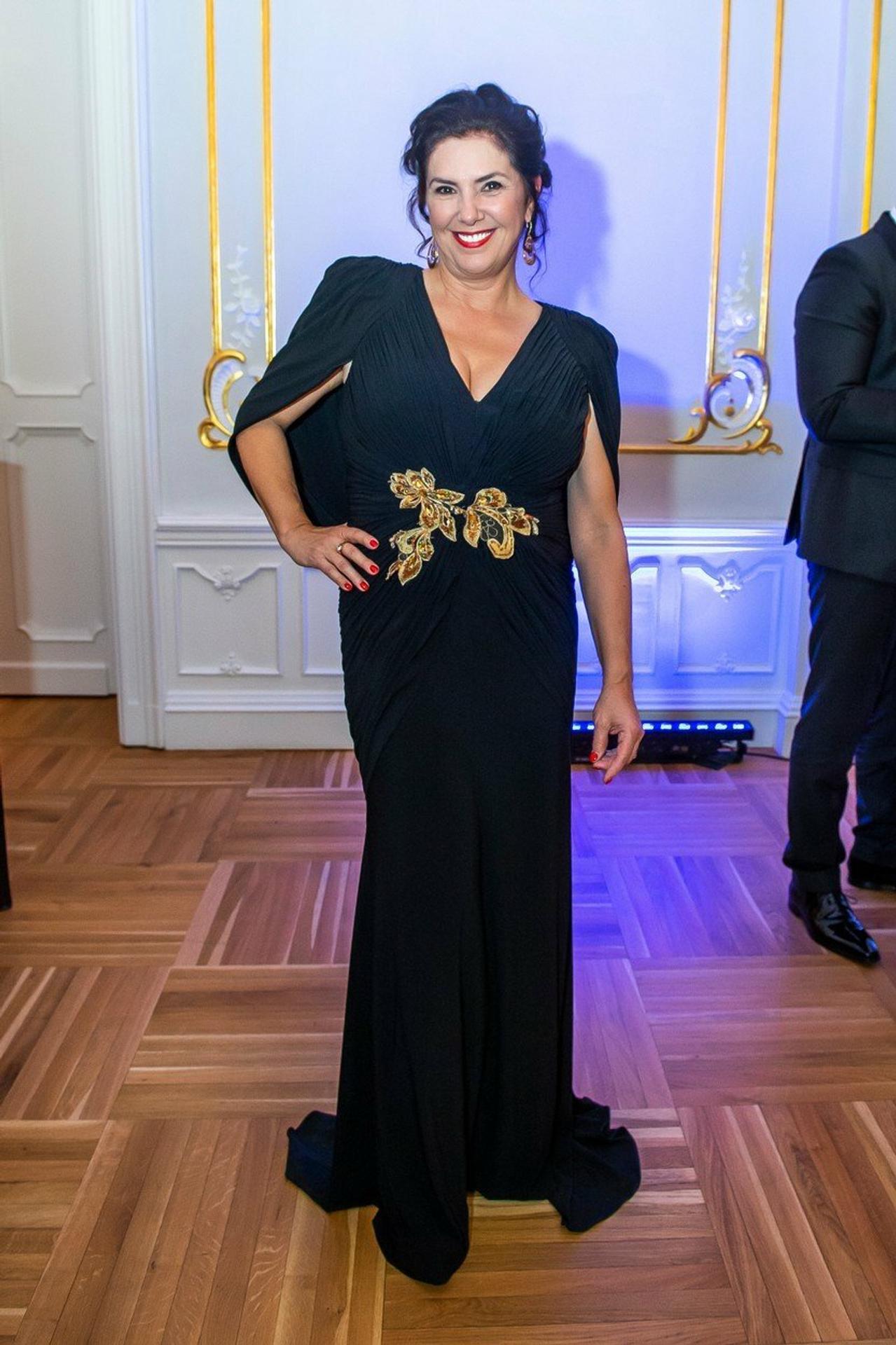 Iveta Malachovská na Prešporskom bále. 