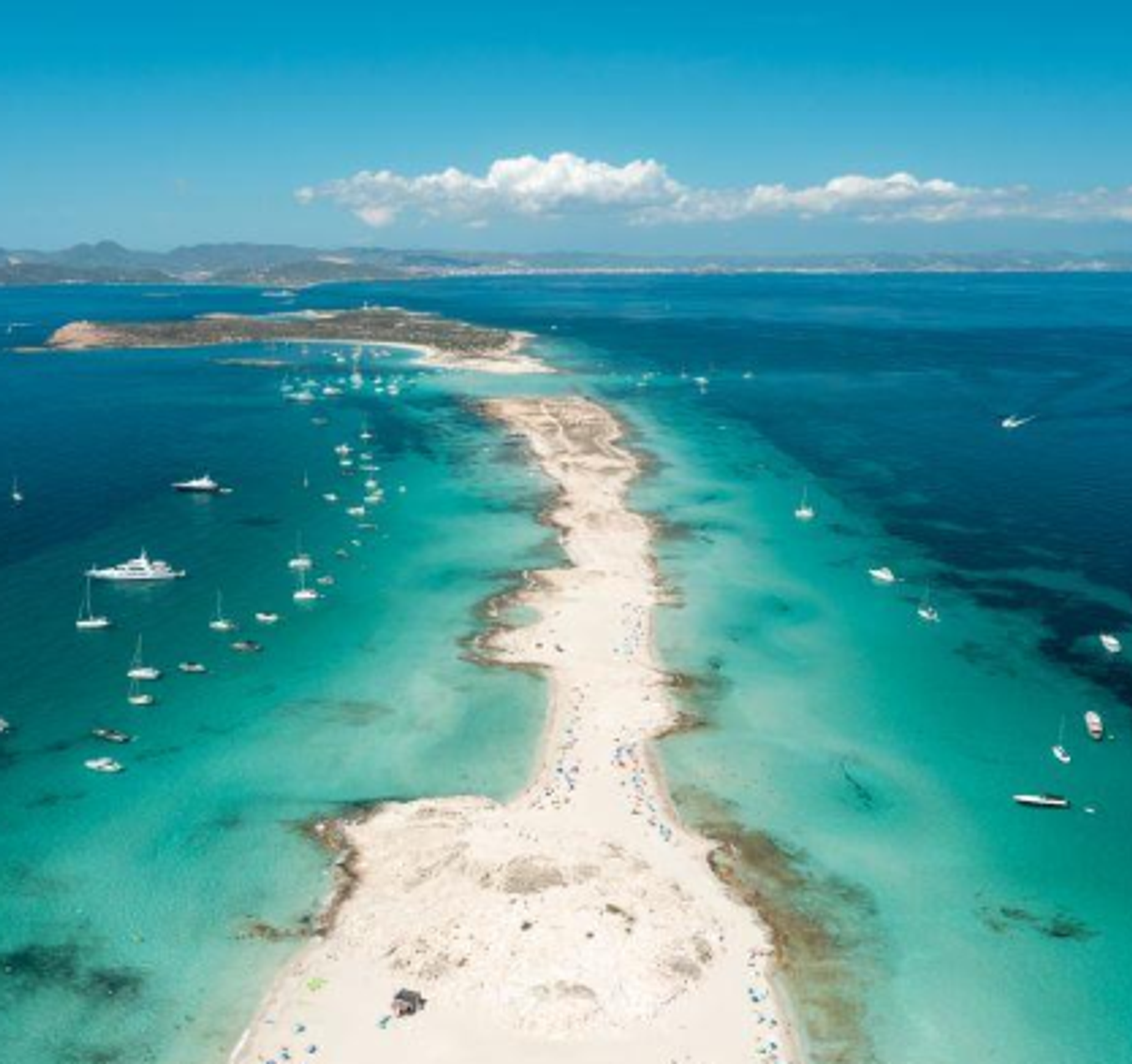 Formentera, Španielsko. 