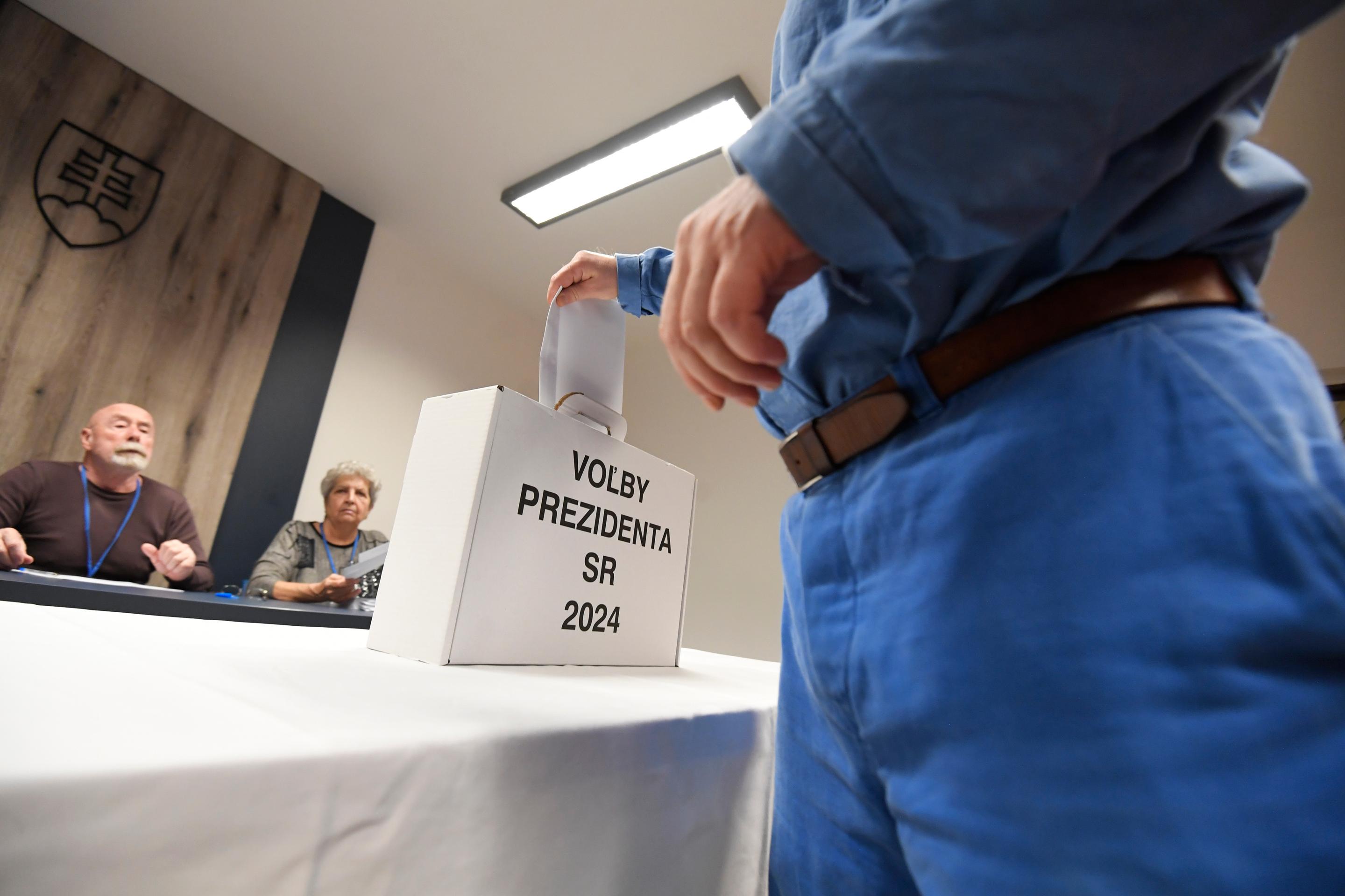 Voľby vo väznici v Košiciach.