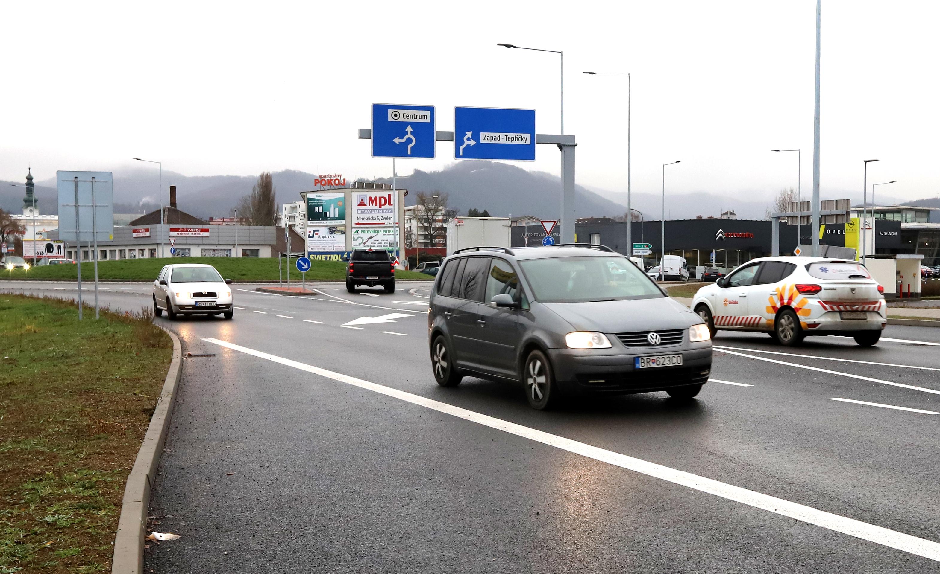 Turbo-okružná križovatka vo Zvolene