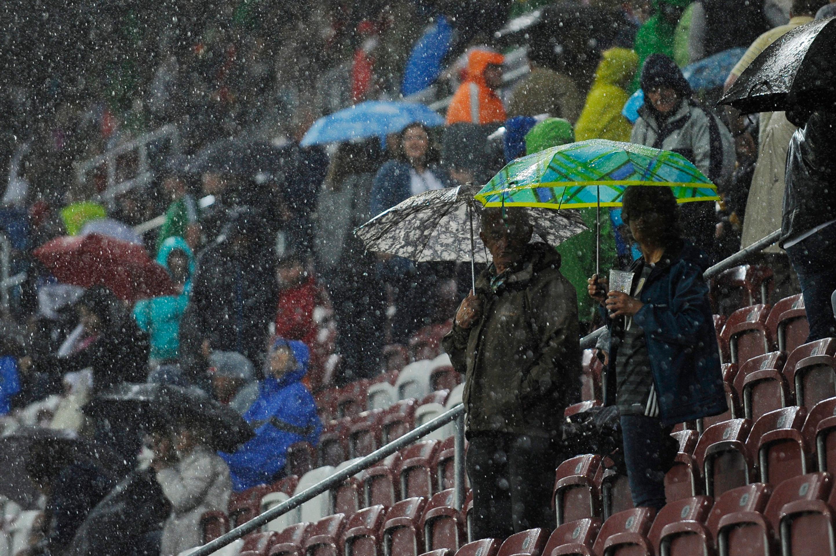 Krupobitie počas prípravného zápasu na EURO