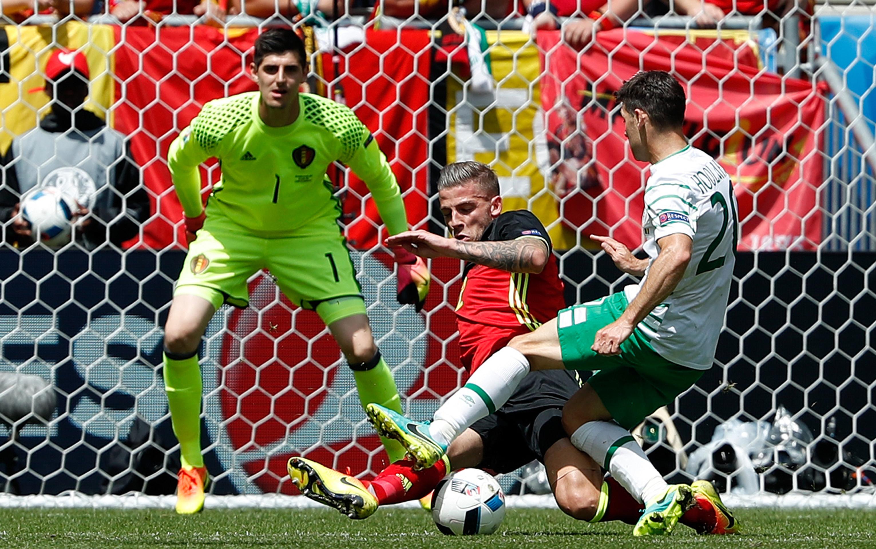 Snímky zo zápasu Belgicko - Írsko