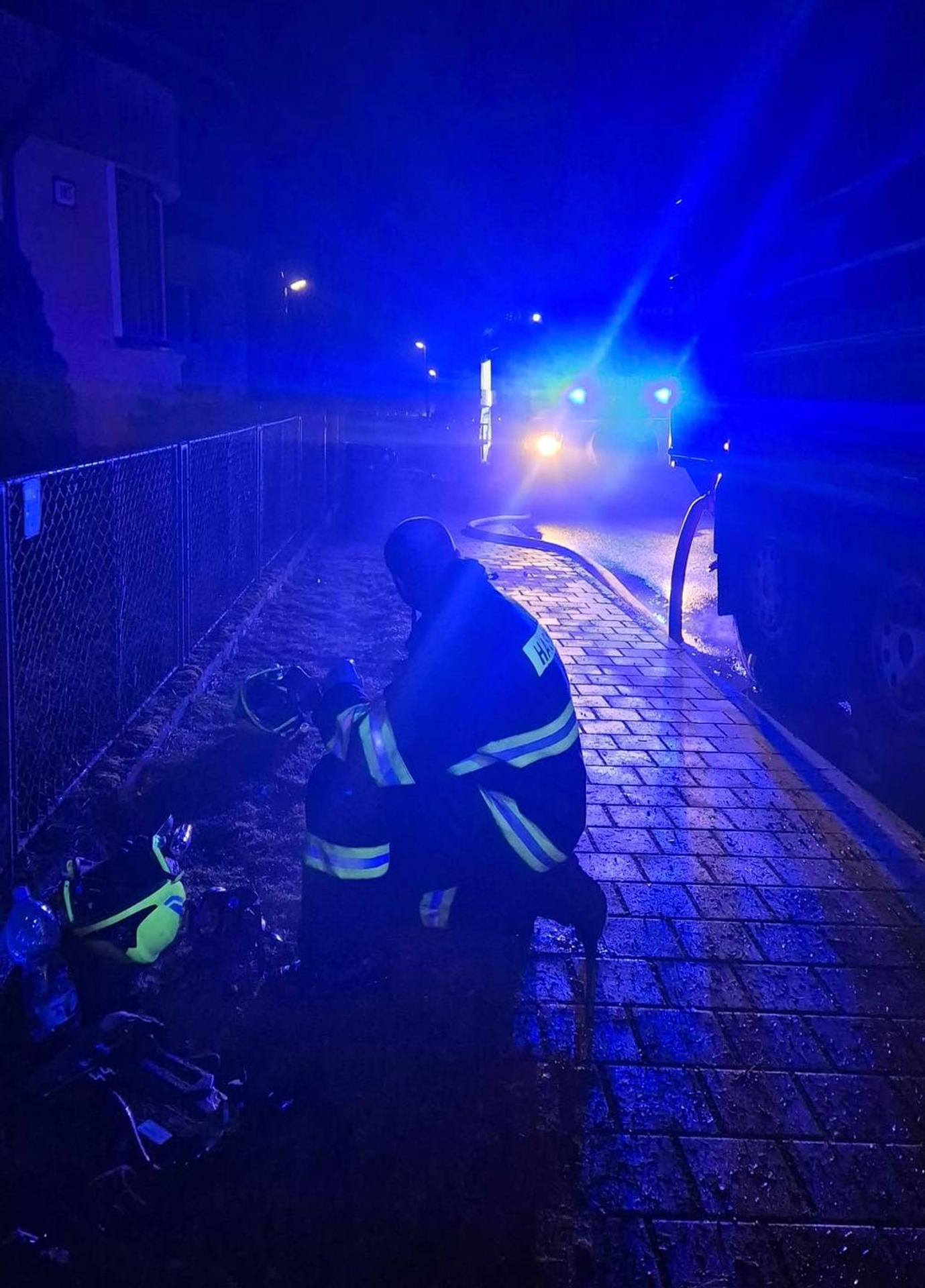 Požiar rodinného domu v Smrečanoch