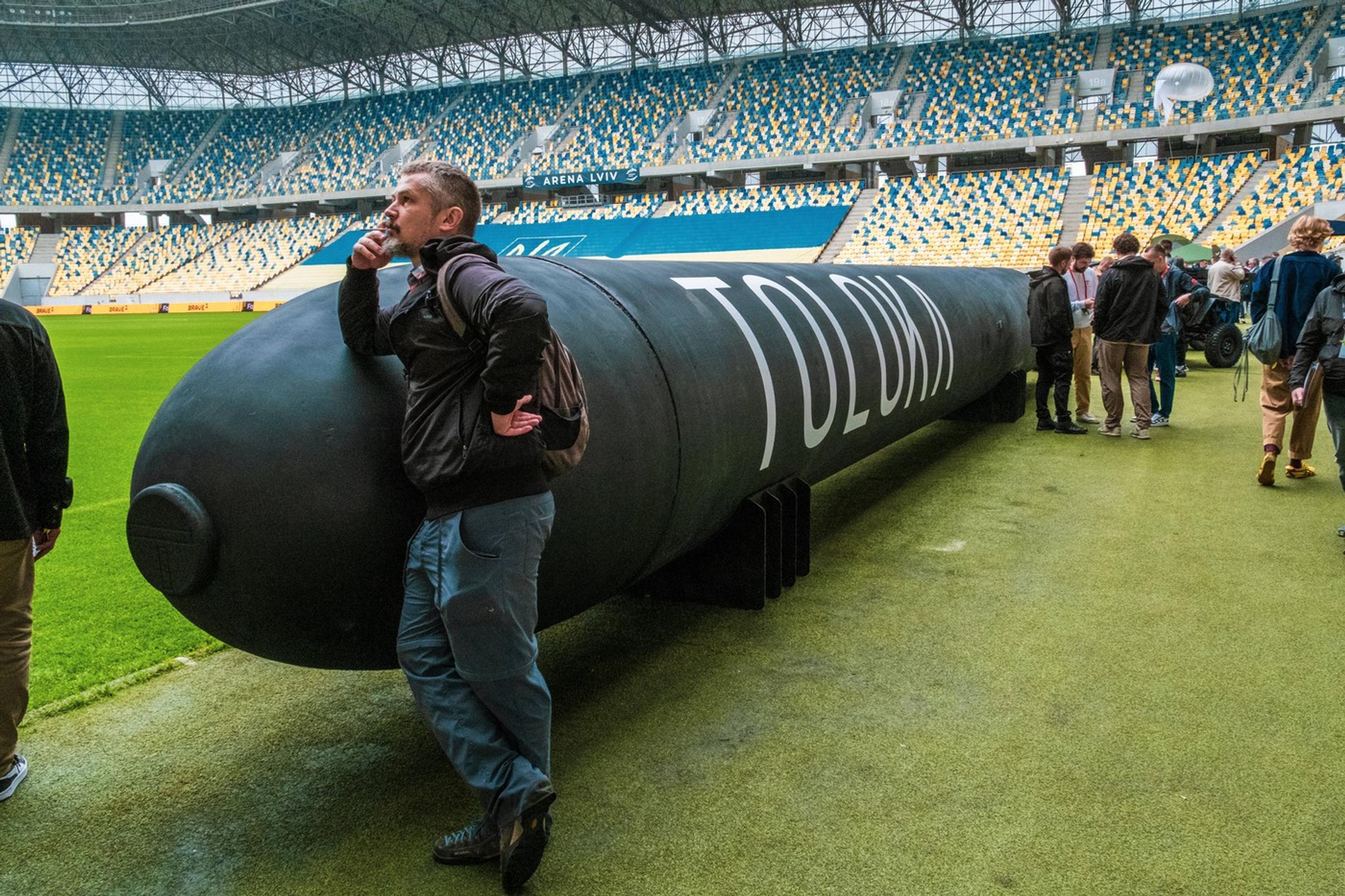 Nový ukrajinský podvodný dron.