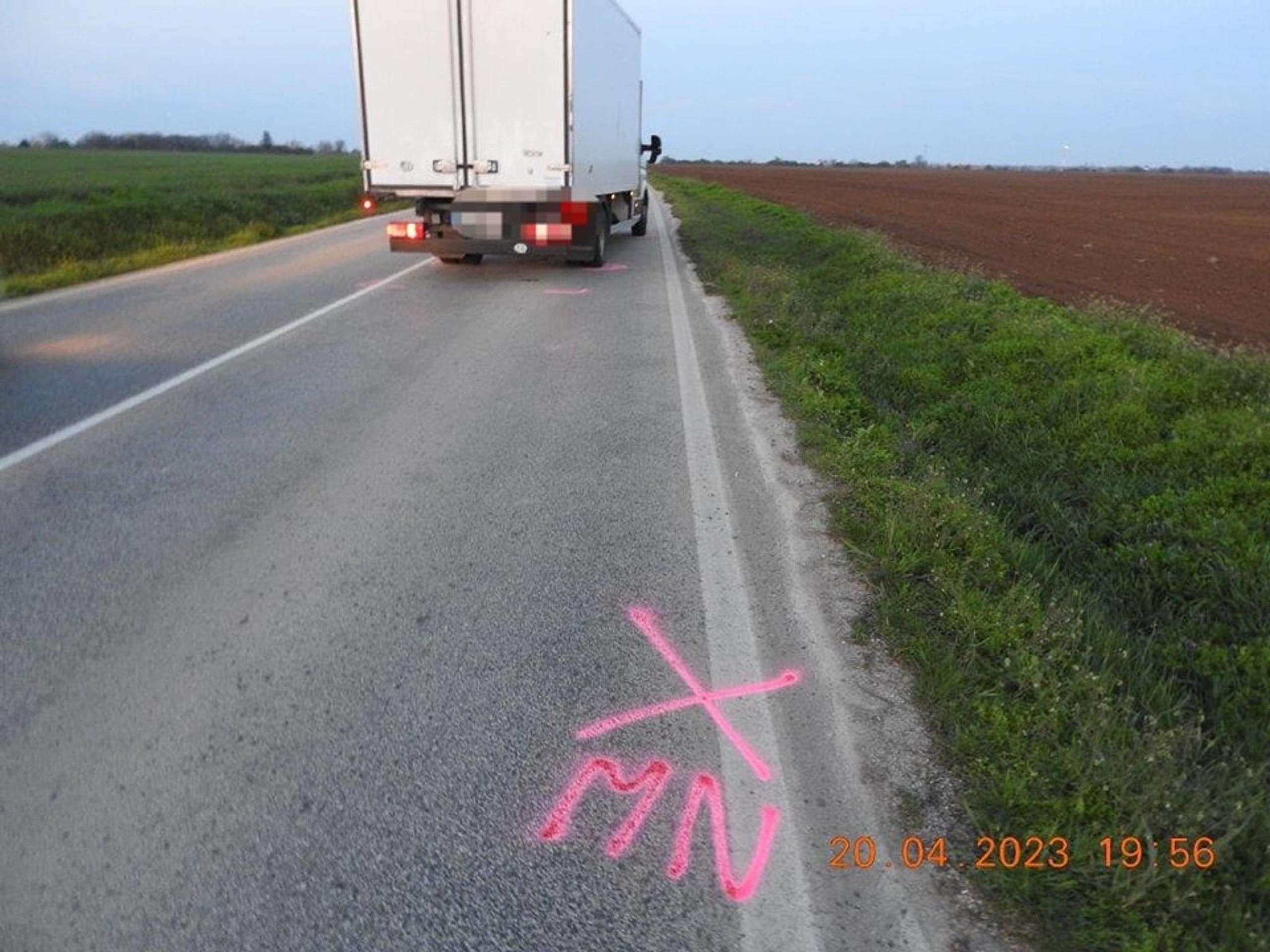 Nehoda pred obcou Ružindol.