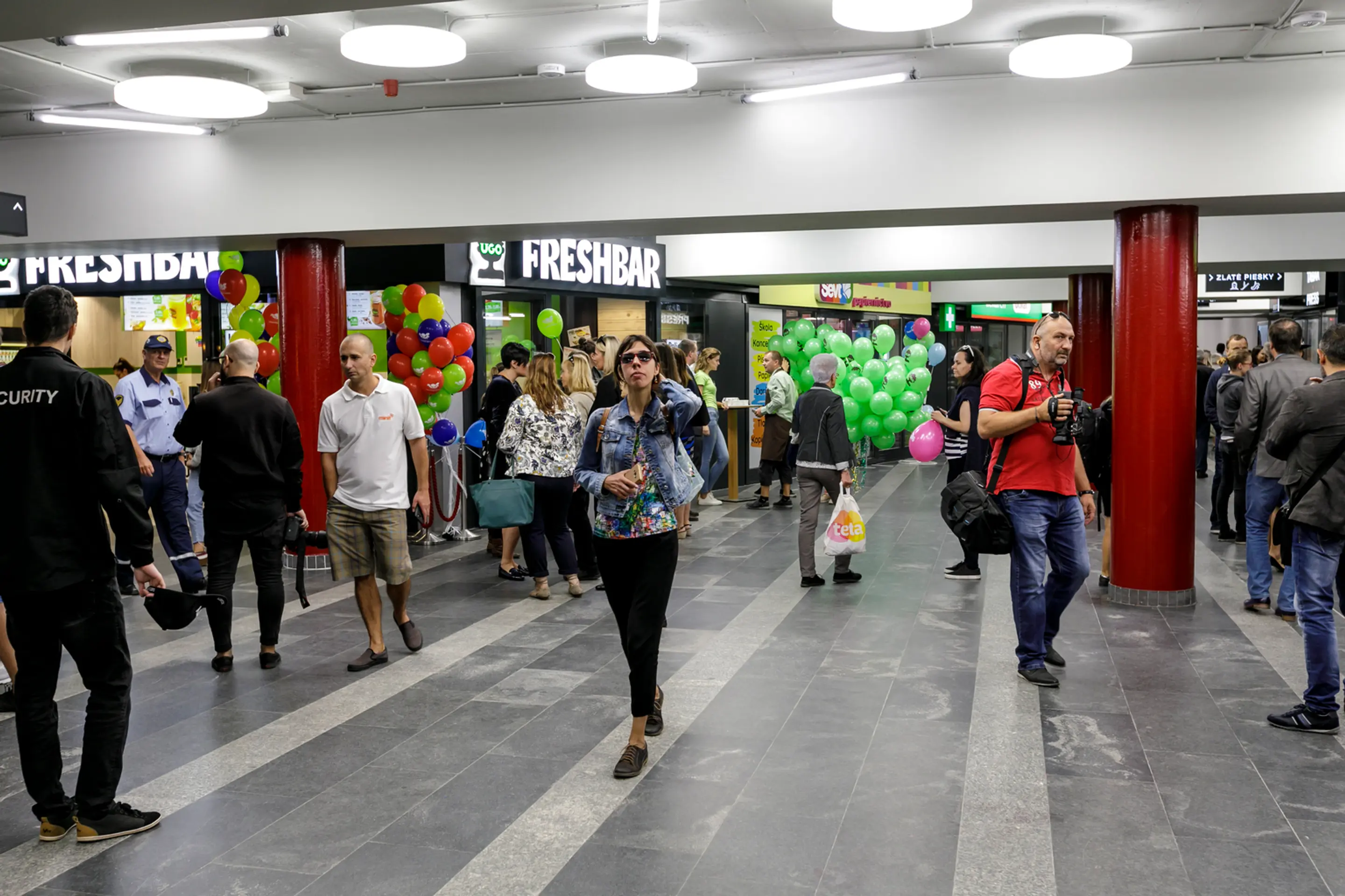 Na snímke oficiálne otvorenie podchodu na Trnavskom mýte