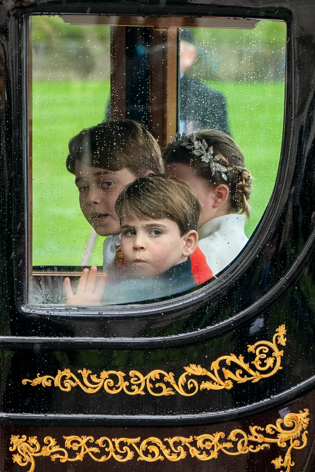 Princ George, princ Louis a princezná Charlotte