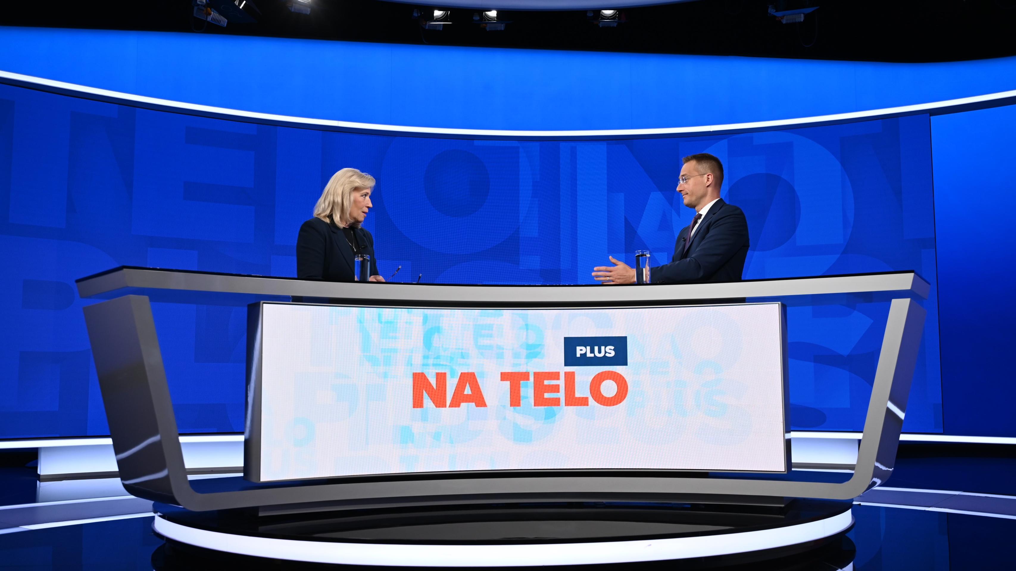 Na telo PLUS s Ivetou Radičovou.