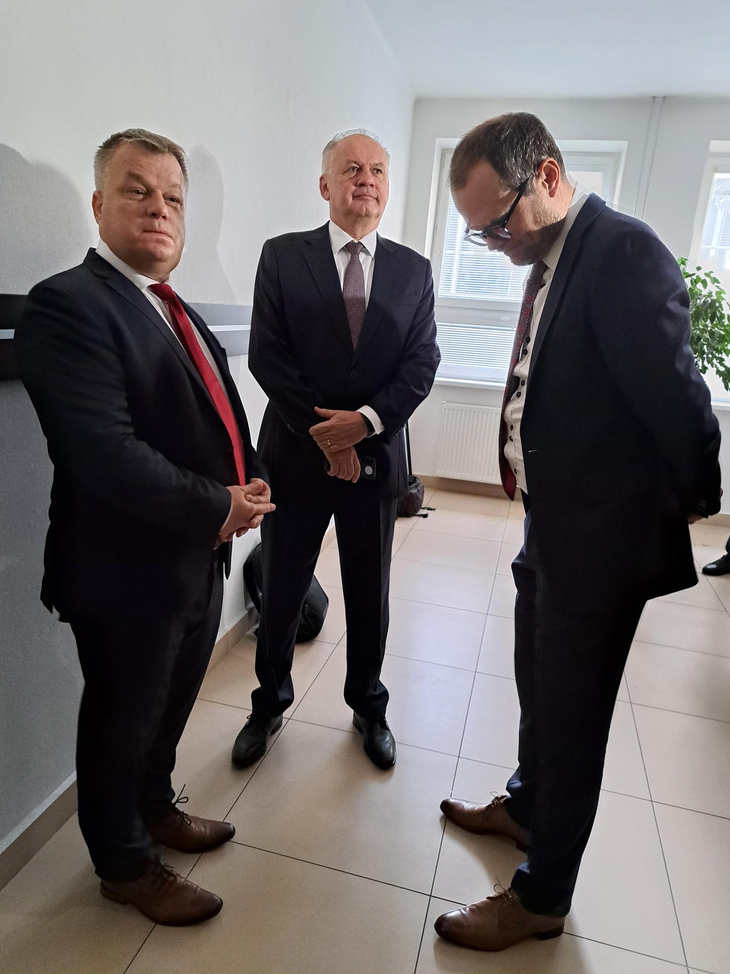 Exprezident Andrej Kiska na súde.