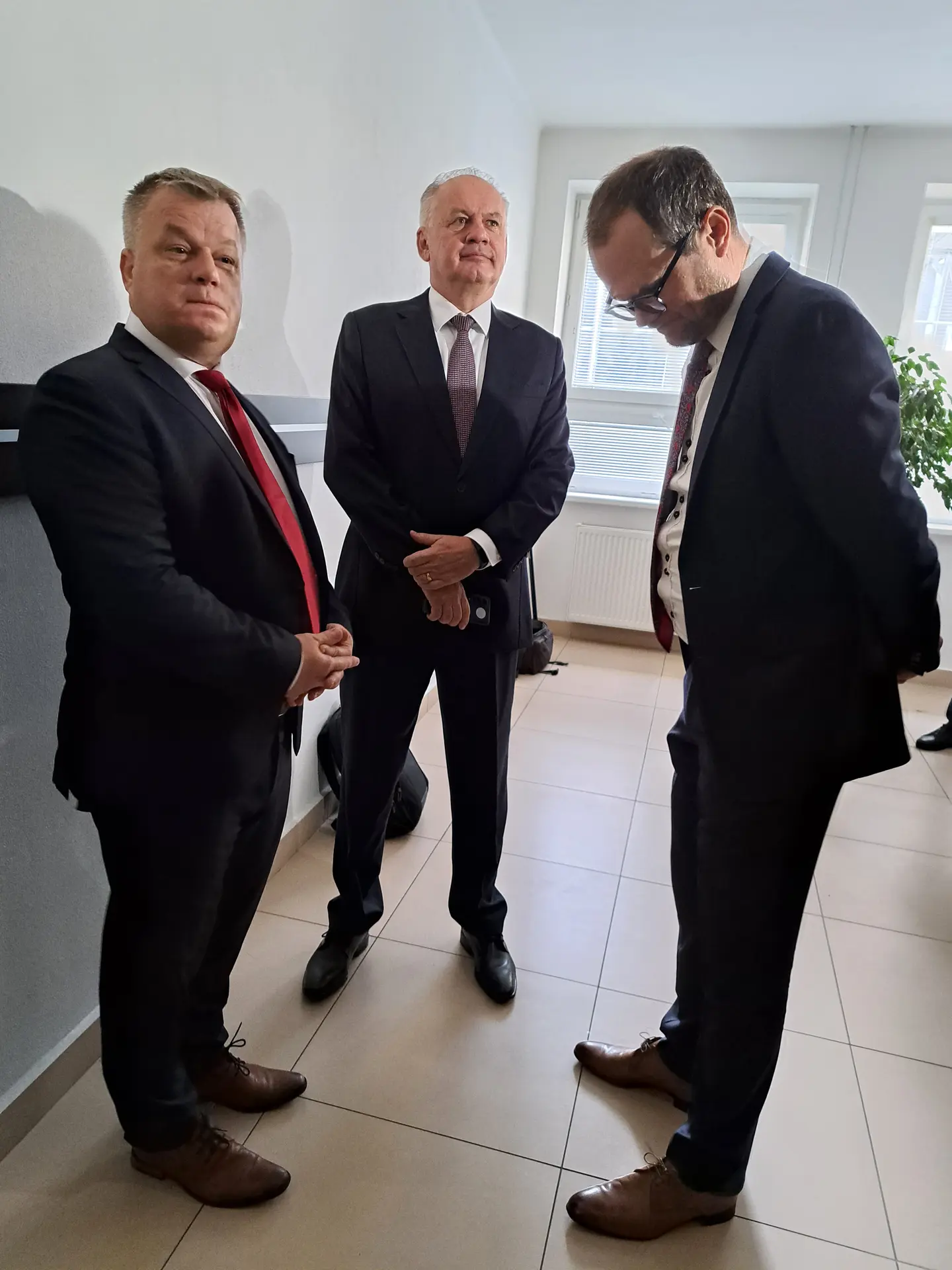 Exprezident Andrej Kiska na súde.