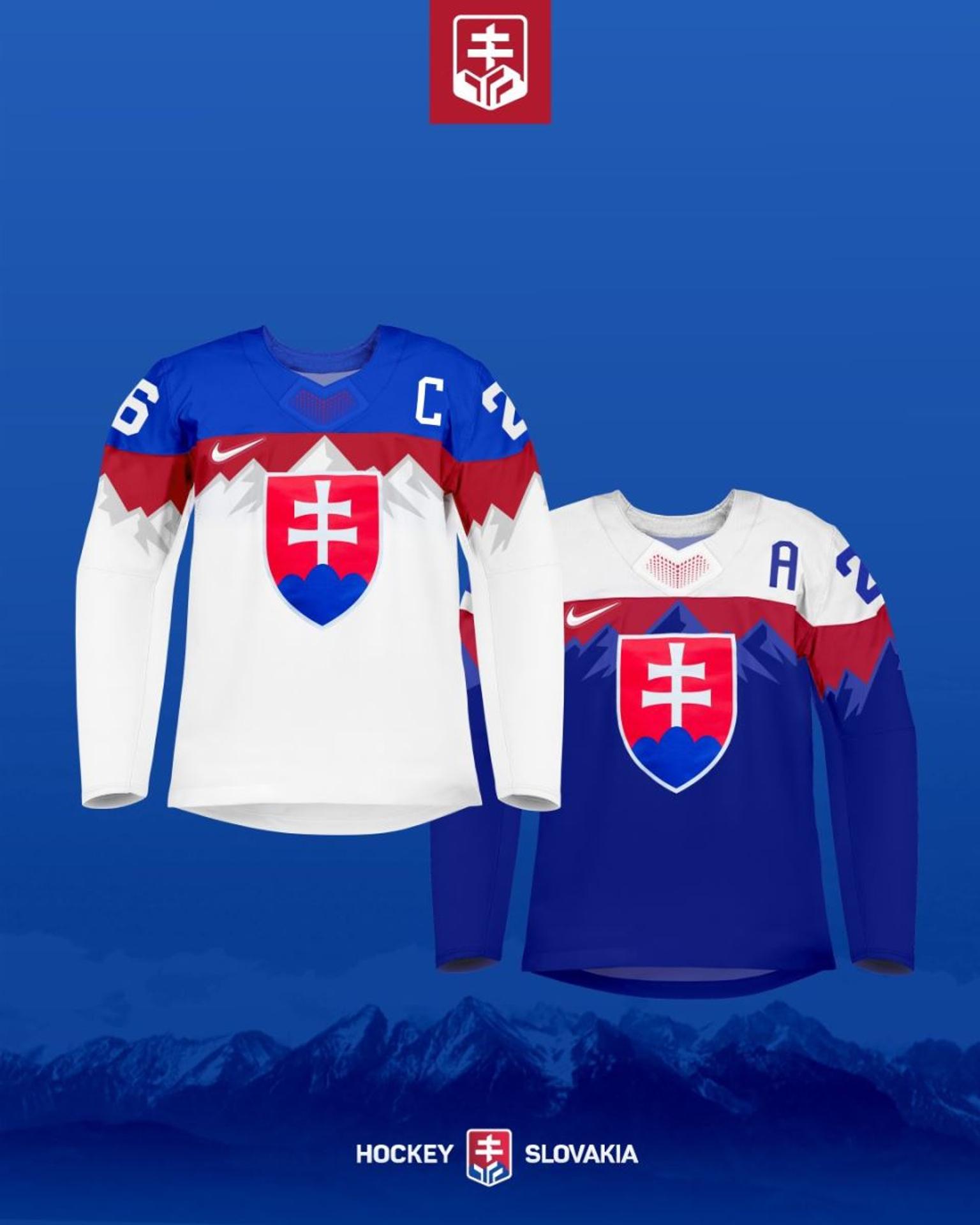 Nové dresy Slovenska na OH 2026.