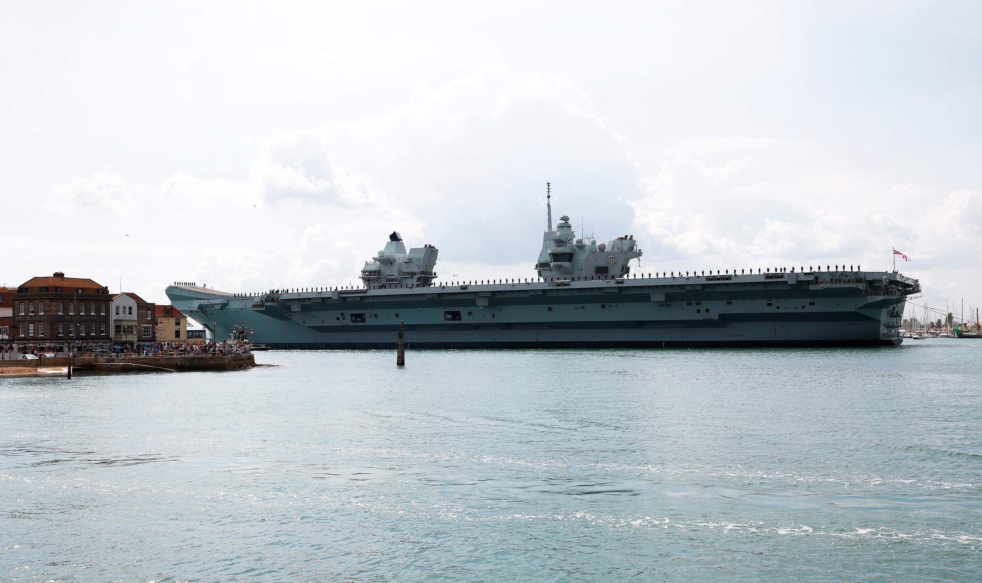 HMS Prince of Wales.