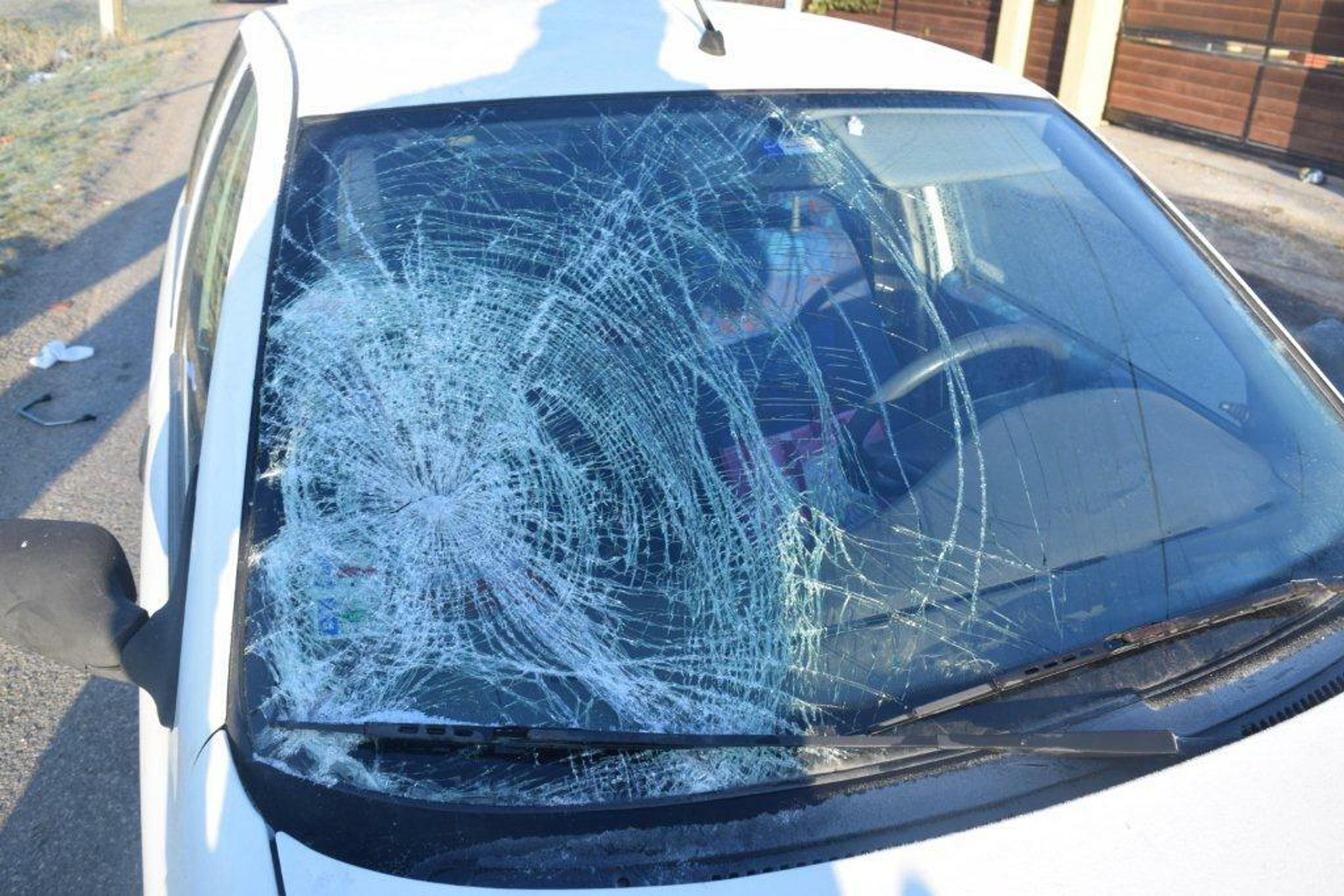 Nehoda v obci Lehnice