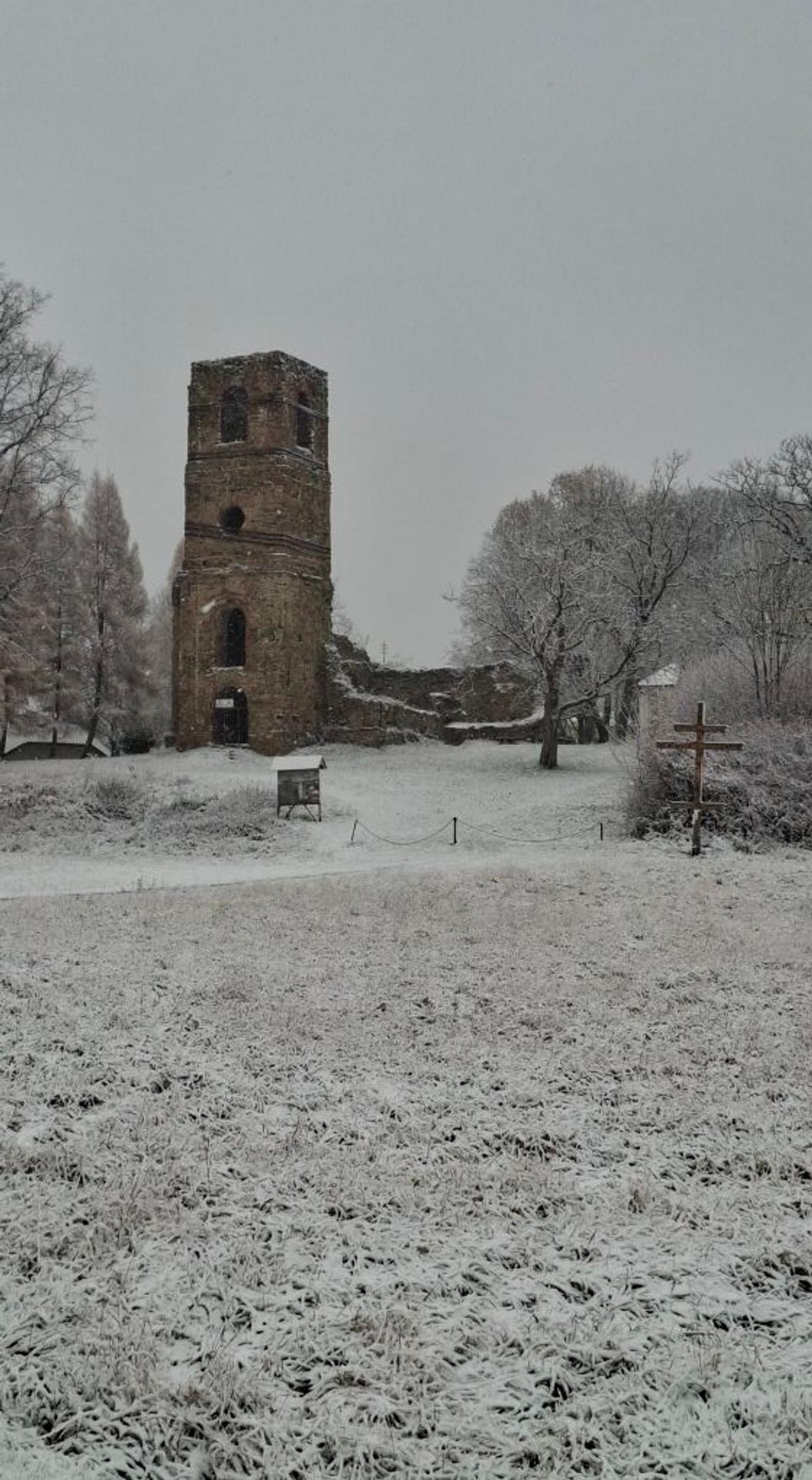 Zasnežený Krásny Brod.