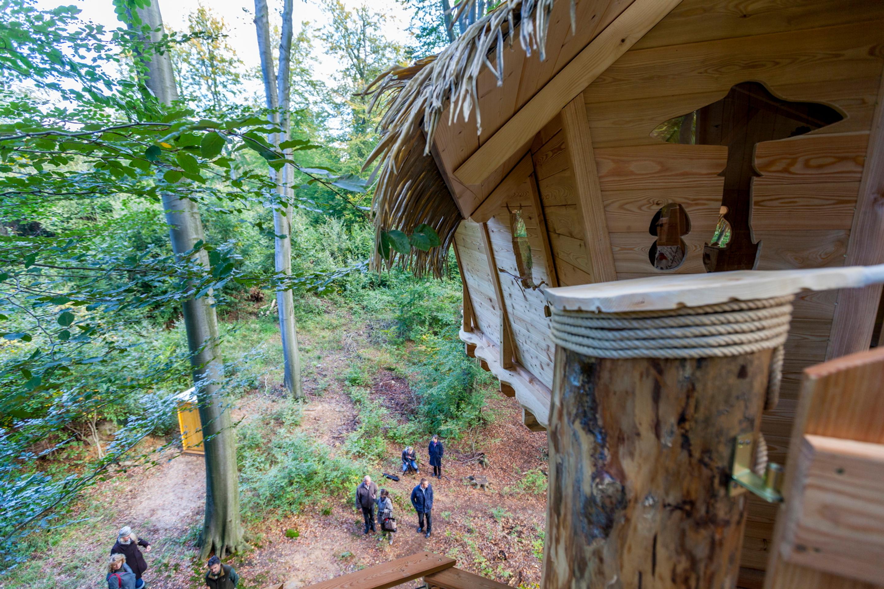 Domček na strome na bratislavskom Kačíne