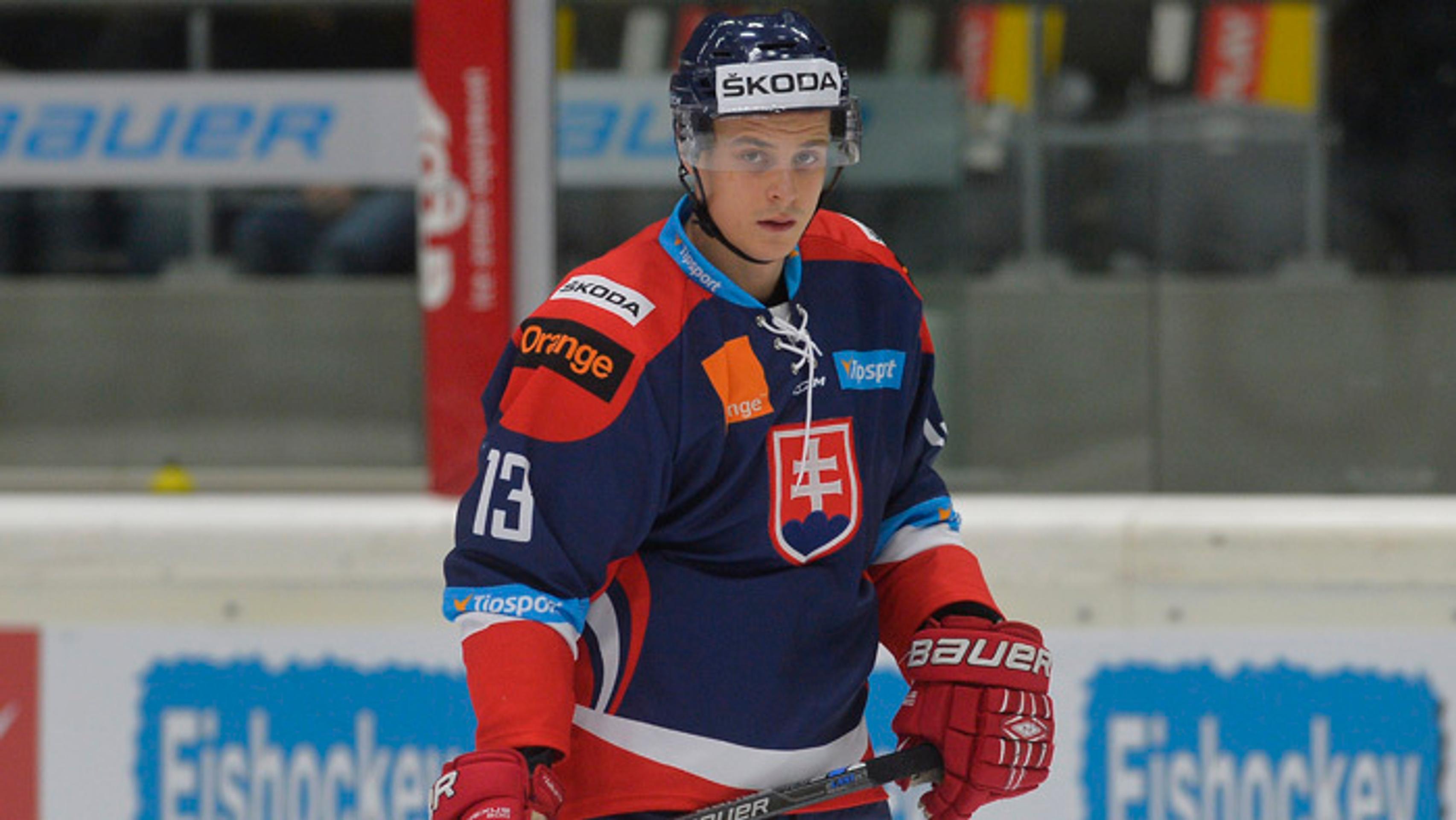 Hokejový reprezentant Bruno Mráz. 