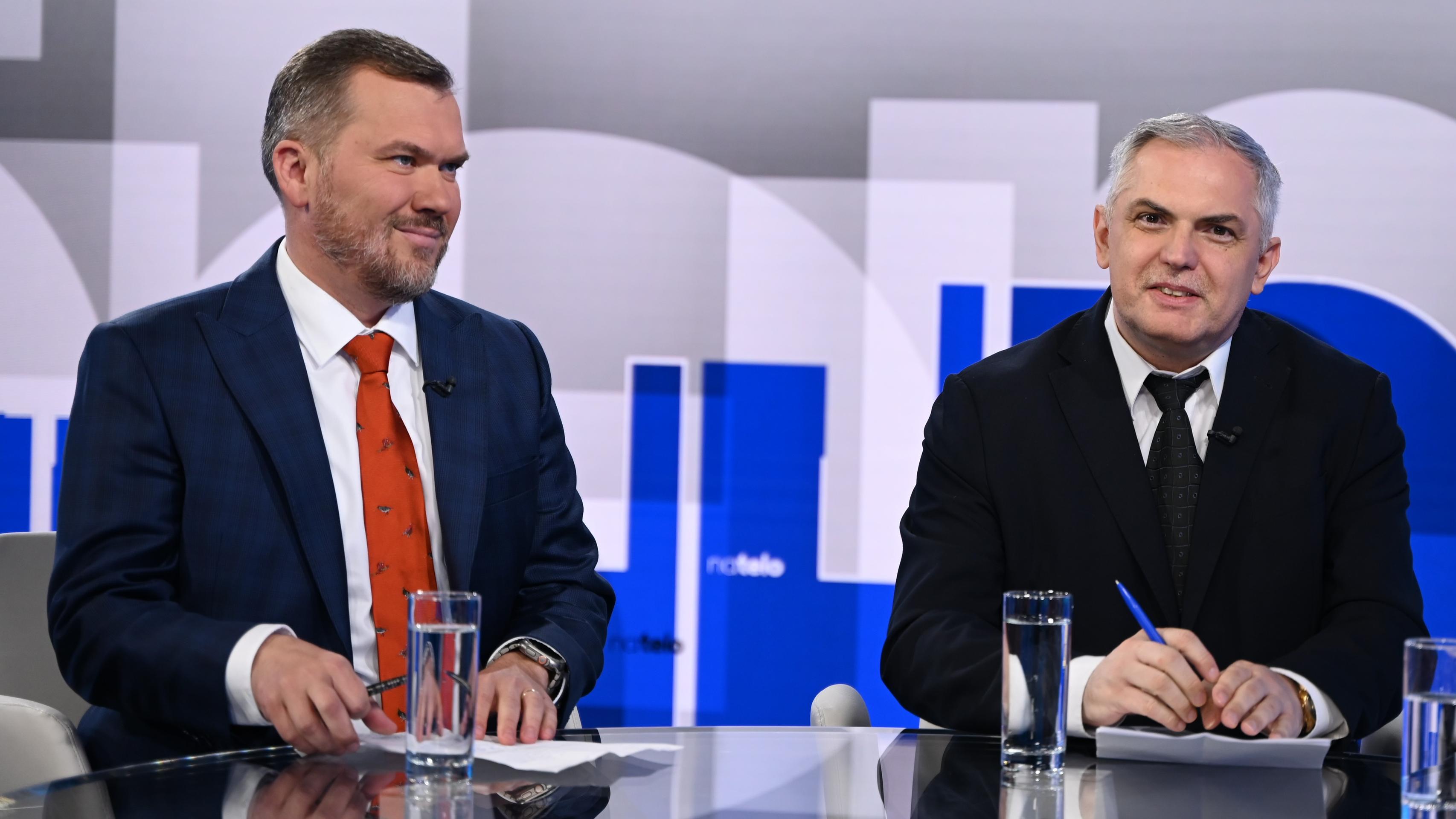 Hosťami relácie Na telo boli Roman Michelko a Viliam Karas