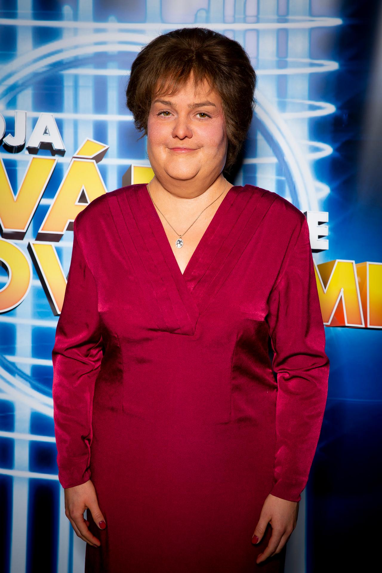 Úžasná premena. Pod touto maskou sa nachádza Mária Bartalos