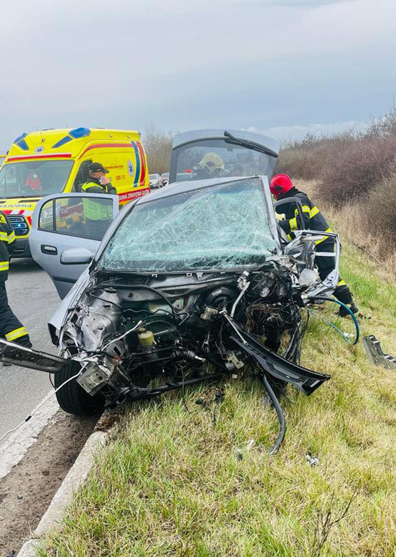 Nehoda v Michalovciach. 