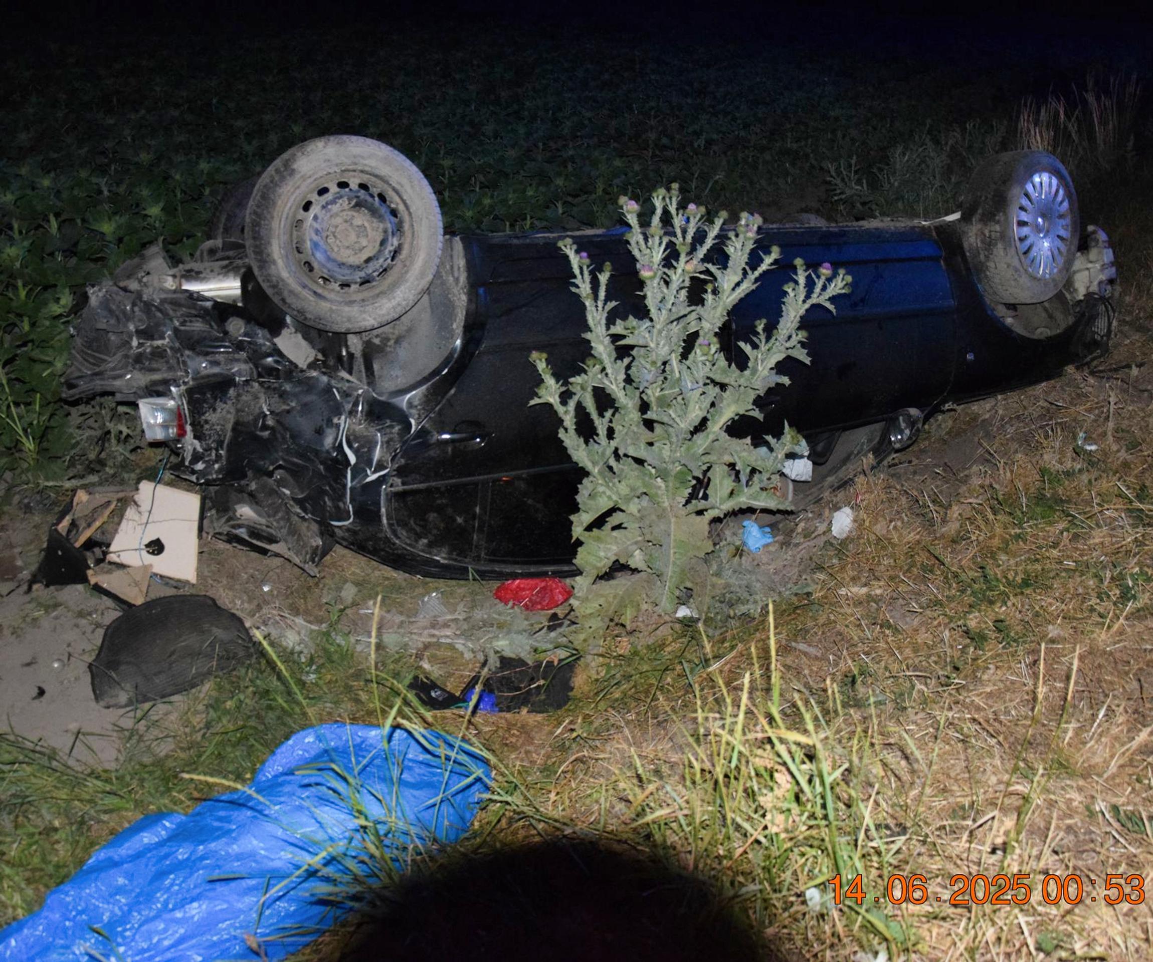 Zábery z dvoch dopravných nehôd v Nitrianskom kraji