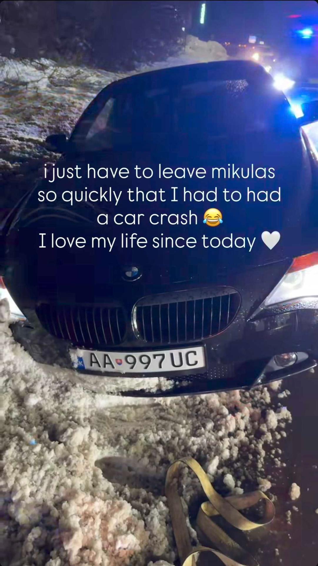 Martin Réway mal nehodu.