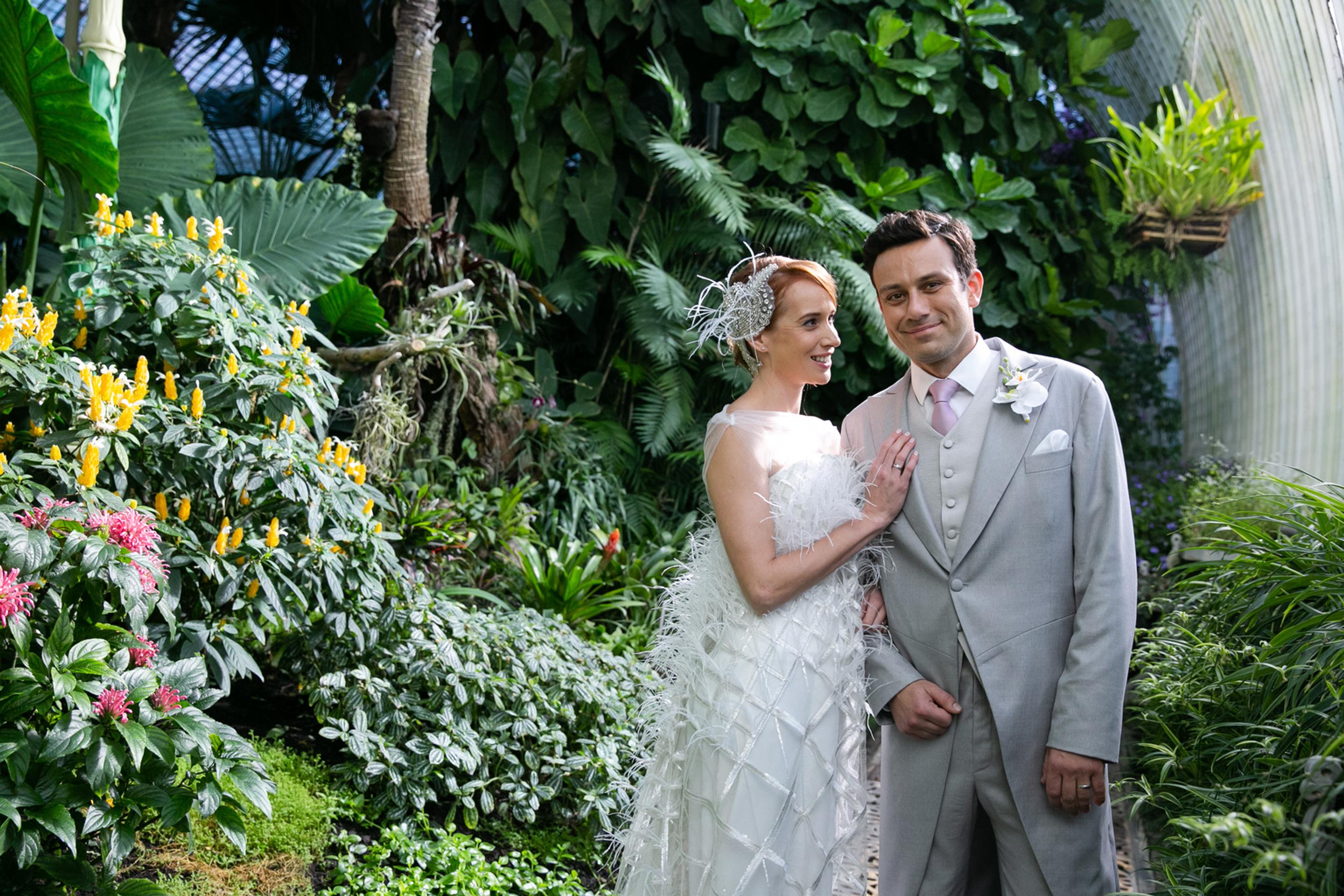 Šťastní seriáloví mladomanželia Sandra a Marek