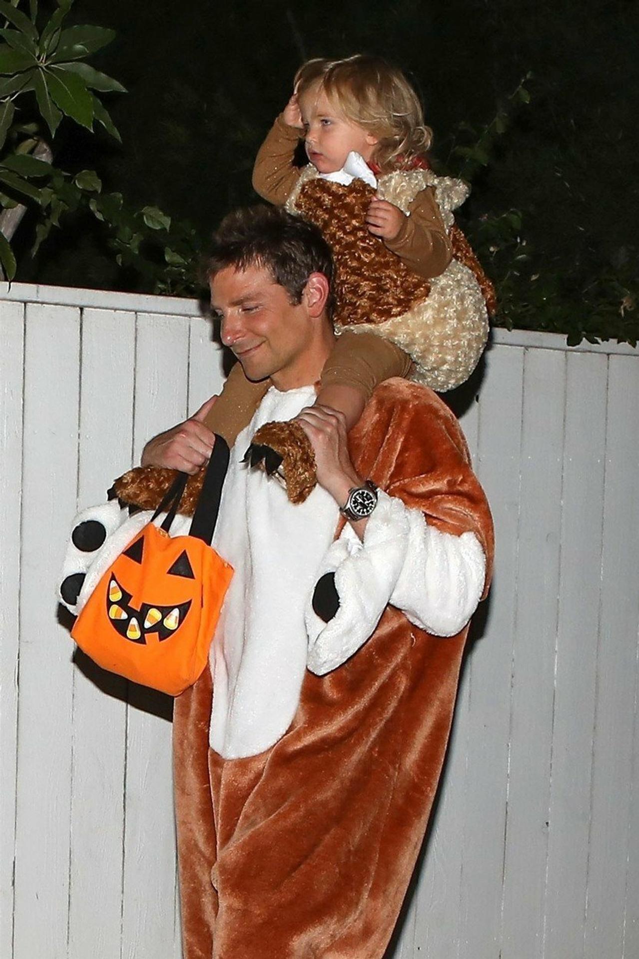 Bradley Cooper s dcérkou Leou