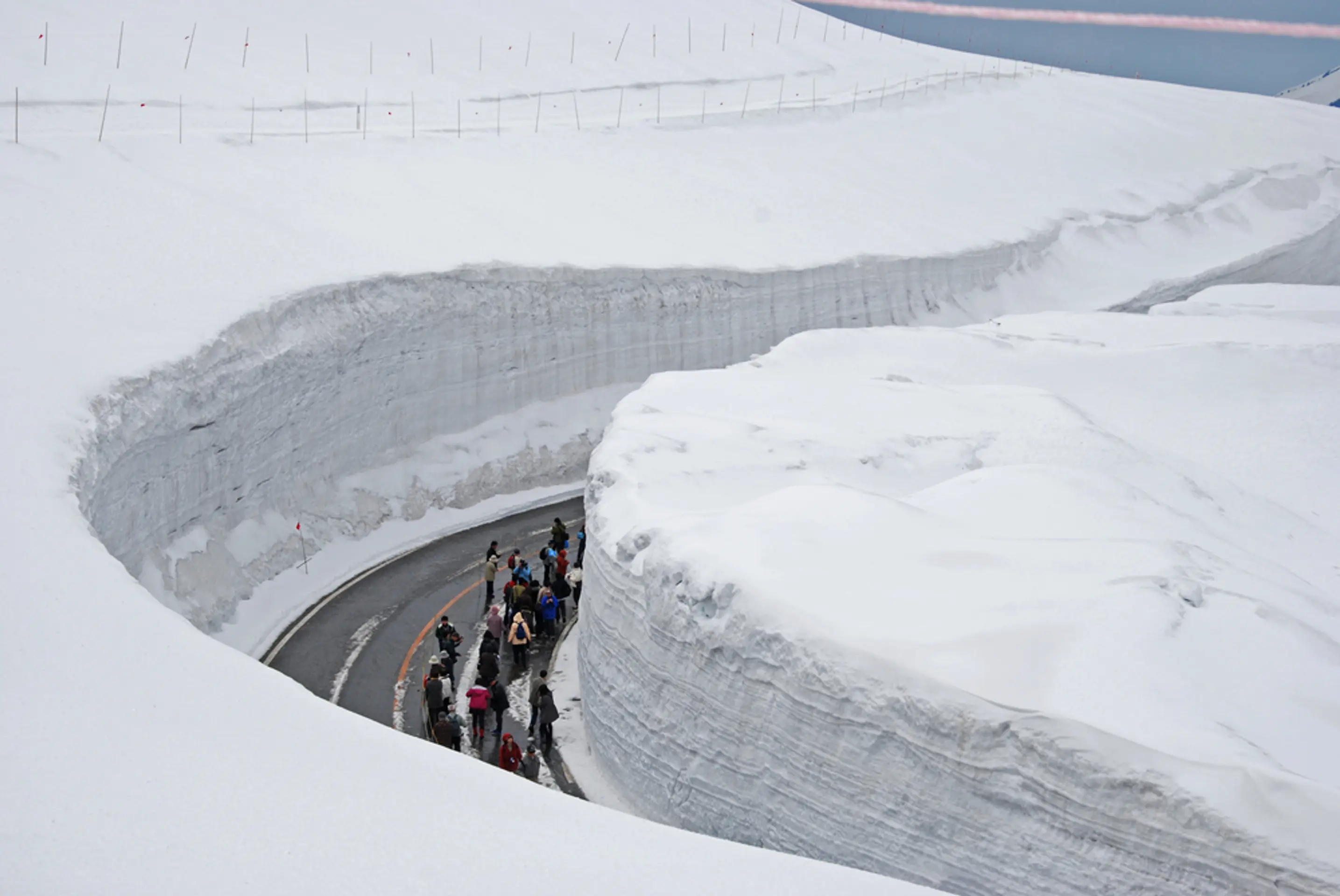 Cesta Tateyama Kurobe v Japonsku