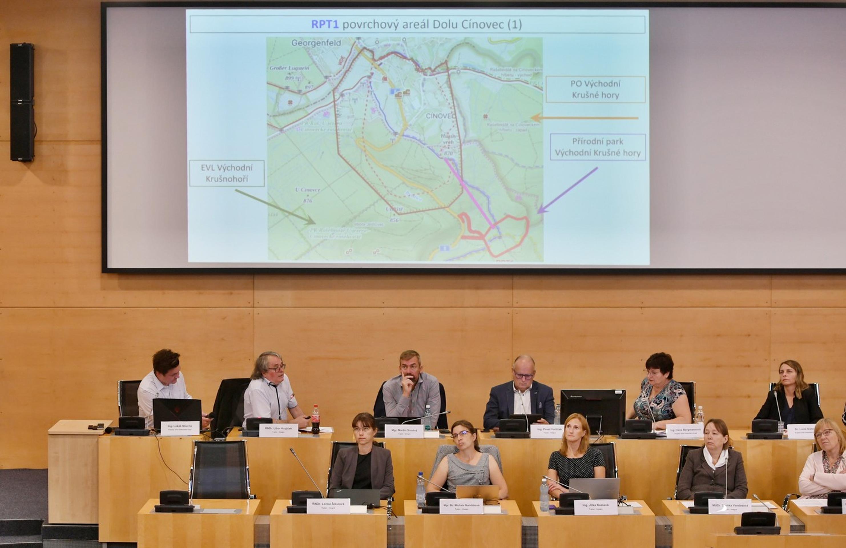 Verejne prejednanie dopadov ťažby na Cínovci