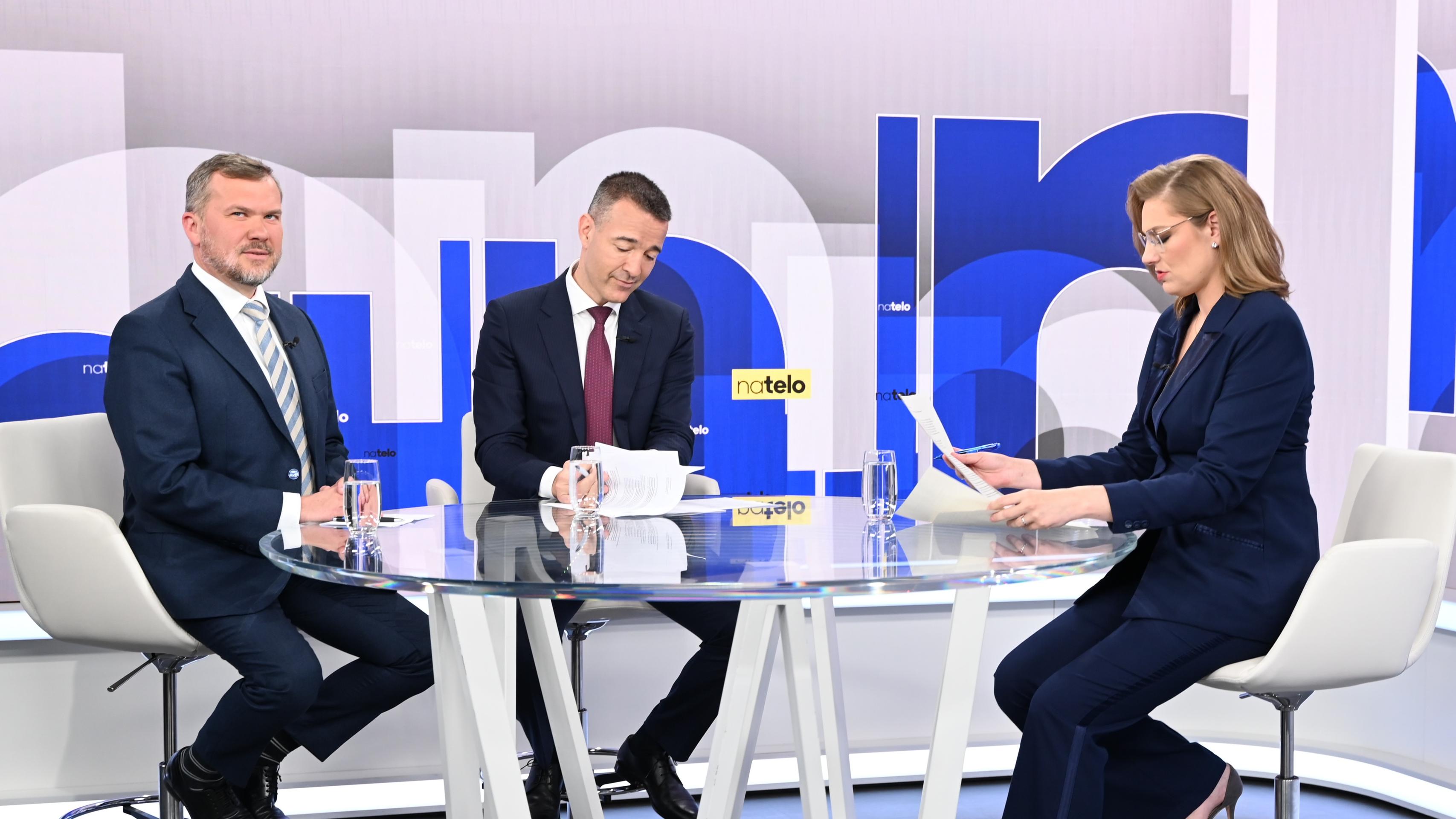 Hosťami Na telo boli Tomáš Drucker a Viliam Karas